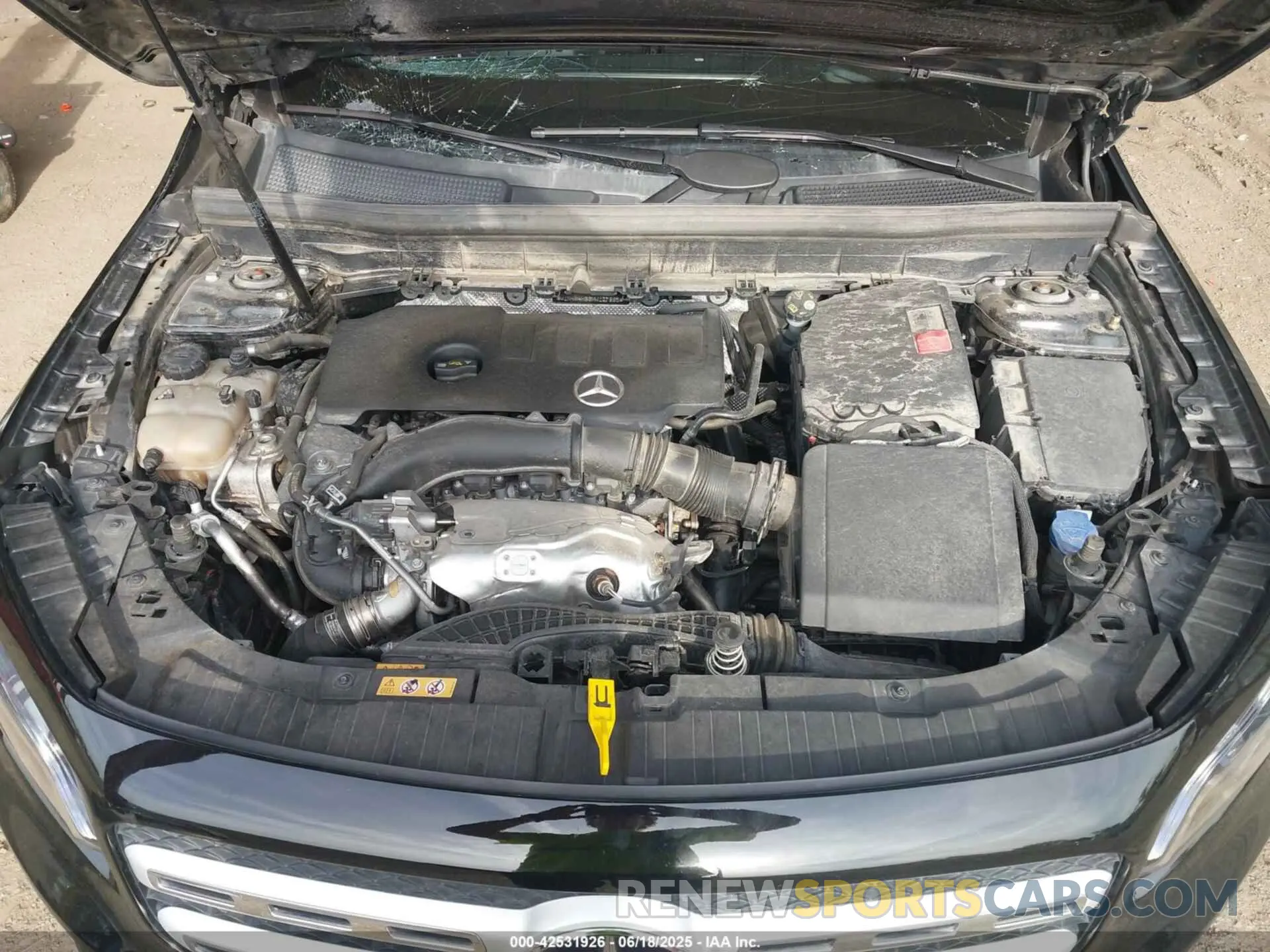 10 Photograph of a damaged car W1N4M4HB6MW127995 MERCEDES-BENZ GLB 2021