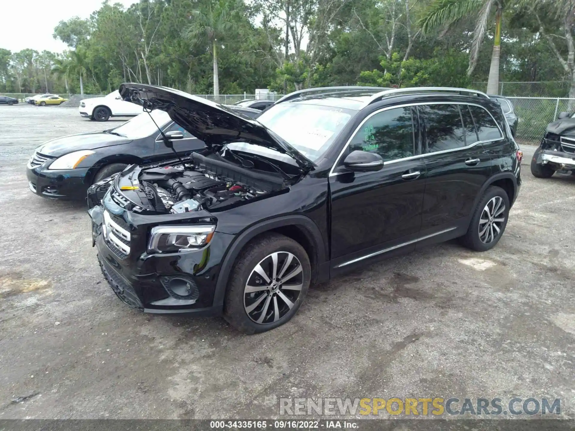 2 Photograph of a damaged car W1N4M4GB3NW257557 MERCEDES-BENZ GLB 2022