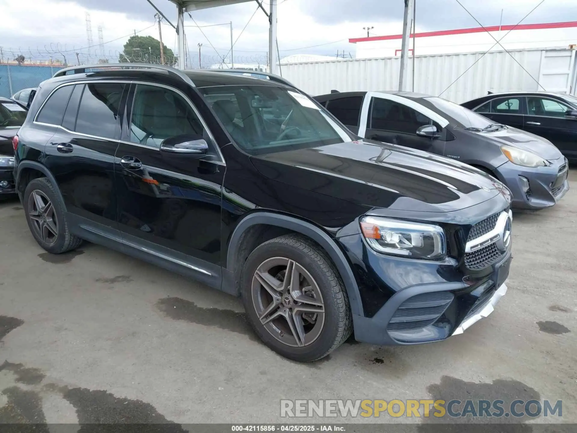 1 Photograph of a damaged car W1N4M4GB5LW020355 MERCEDES-BENZ GLB 250 2020