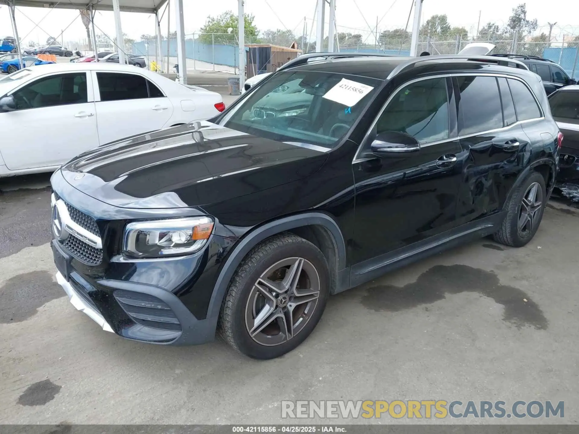 2 Photograph of a damaged car W1N4M4GB5LW020355 MERCEDES-BENZ GLB 250 2020
