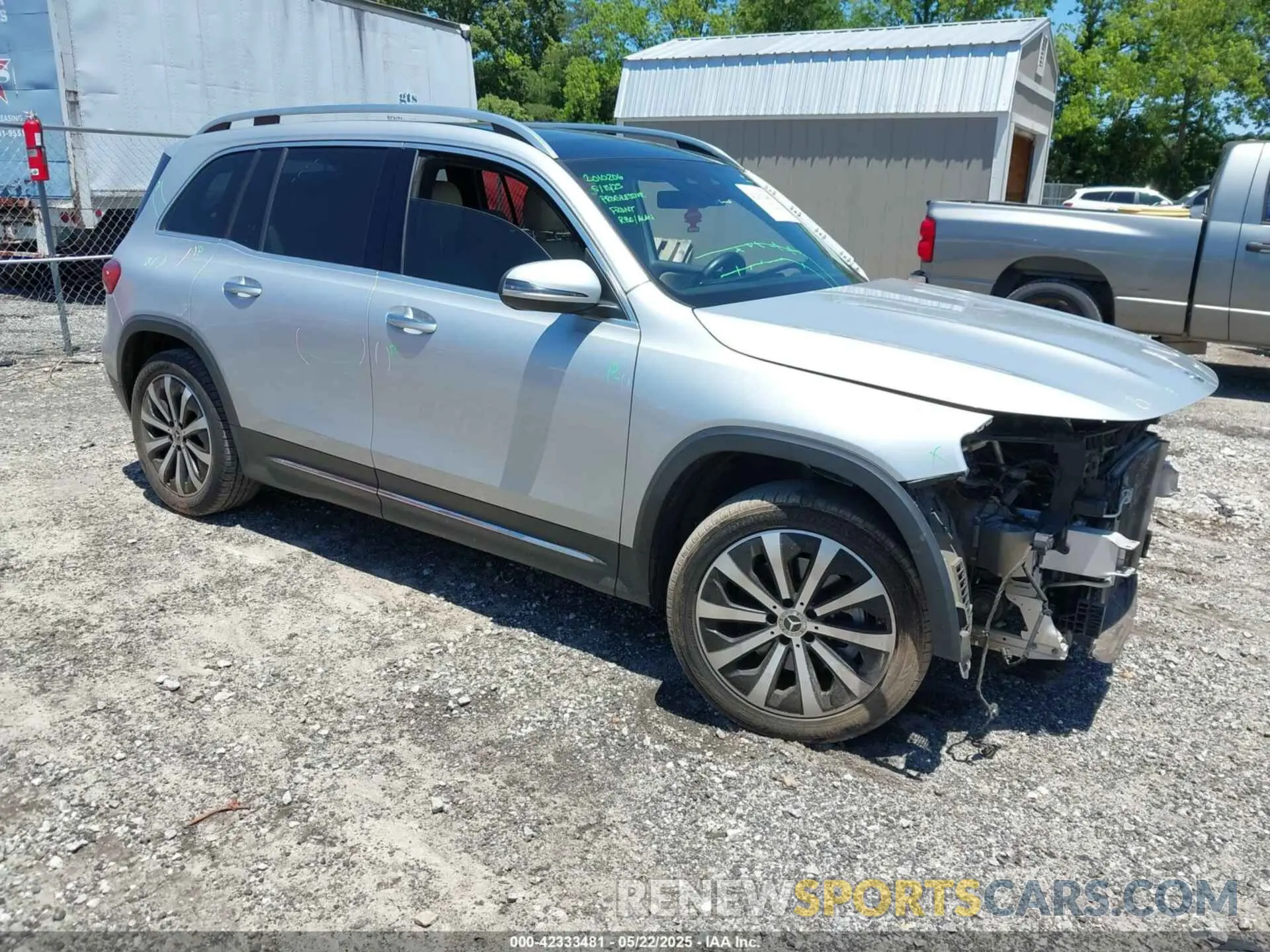1 Photograph of a damaged car W1N4M4GB5LW032683 MERCEDES-BENZ GLB 250 2020