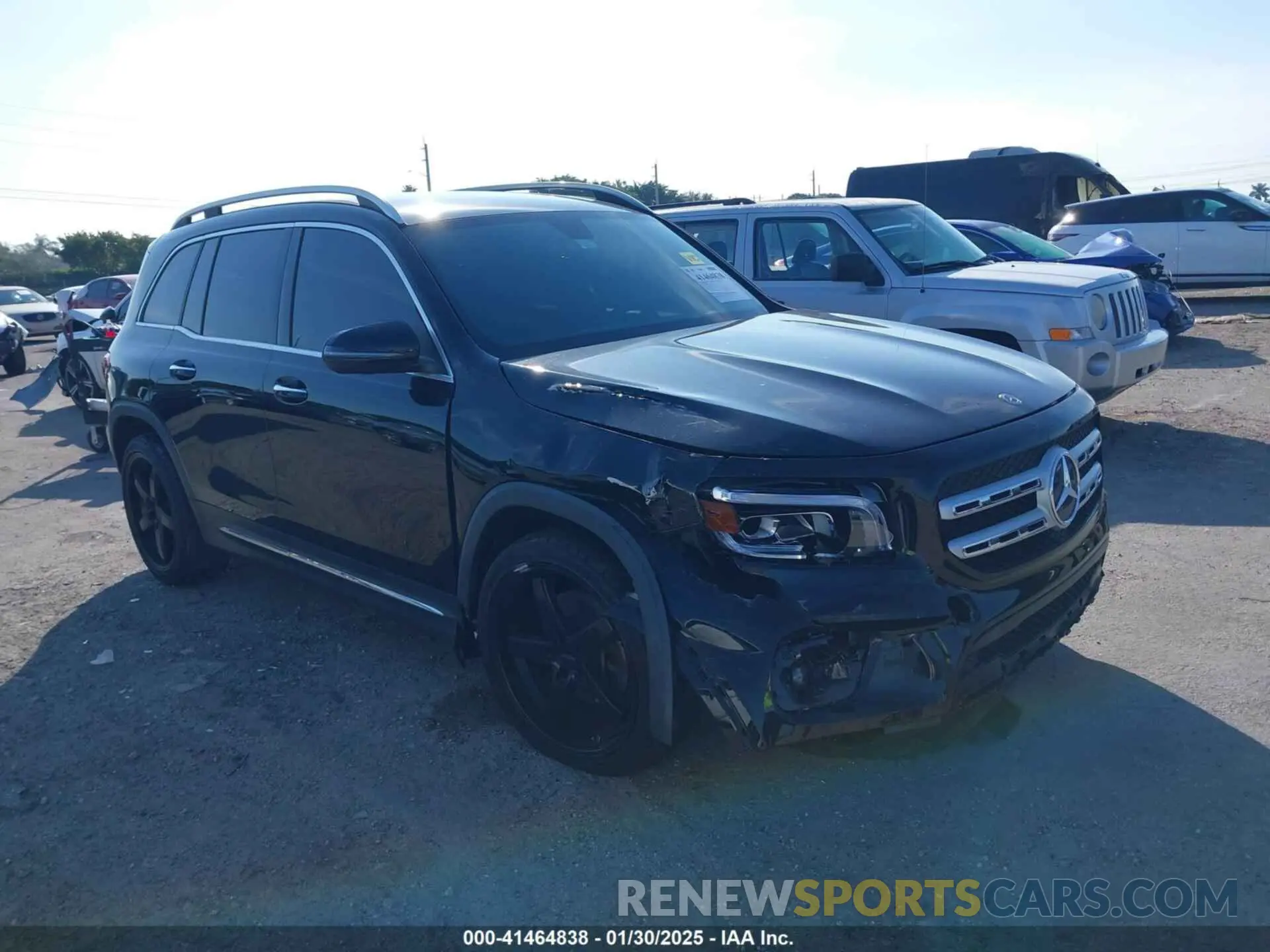 6 Photograph of a damaged car W1N4M4GB8LW042561 MERCEDES-BENZ GLB 250 2020