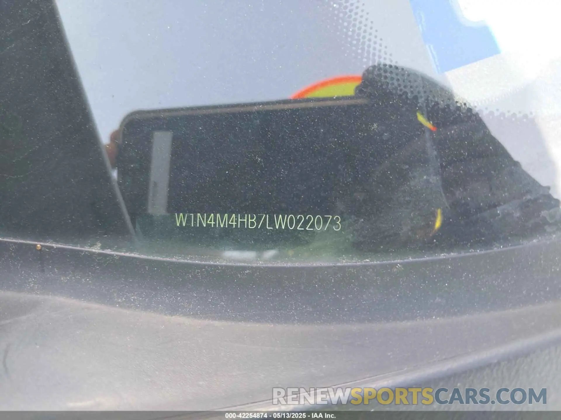 9 Photograph of a damaged car W1N4M4HB7LW022073 MERCEDES-BENZ GLB 250 2020