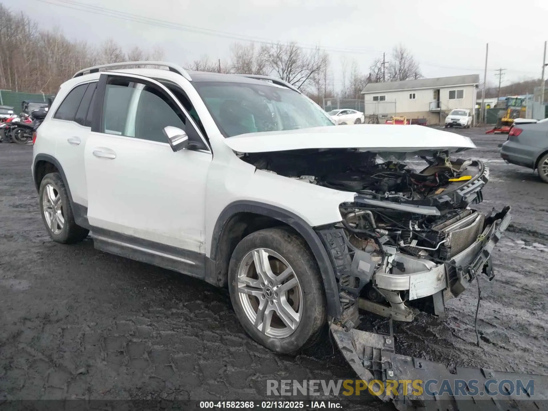 1 Photograph of a damaged car W1N4M4HB9LW023354 MERCEDES-BENZ GLB 250 2020
