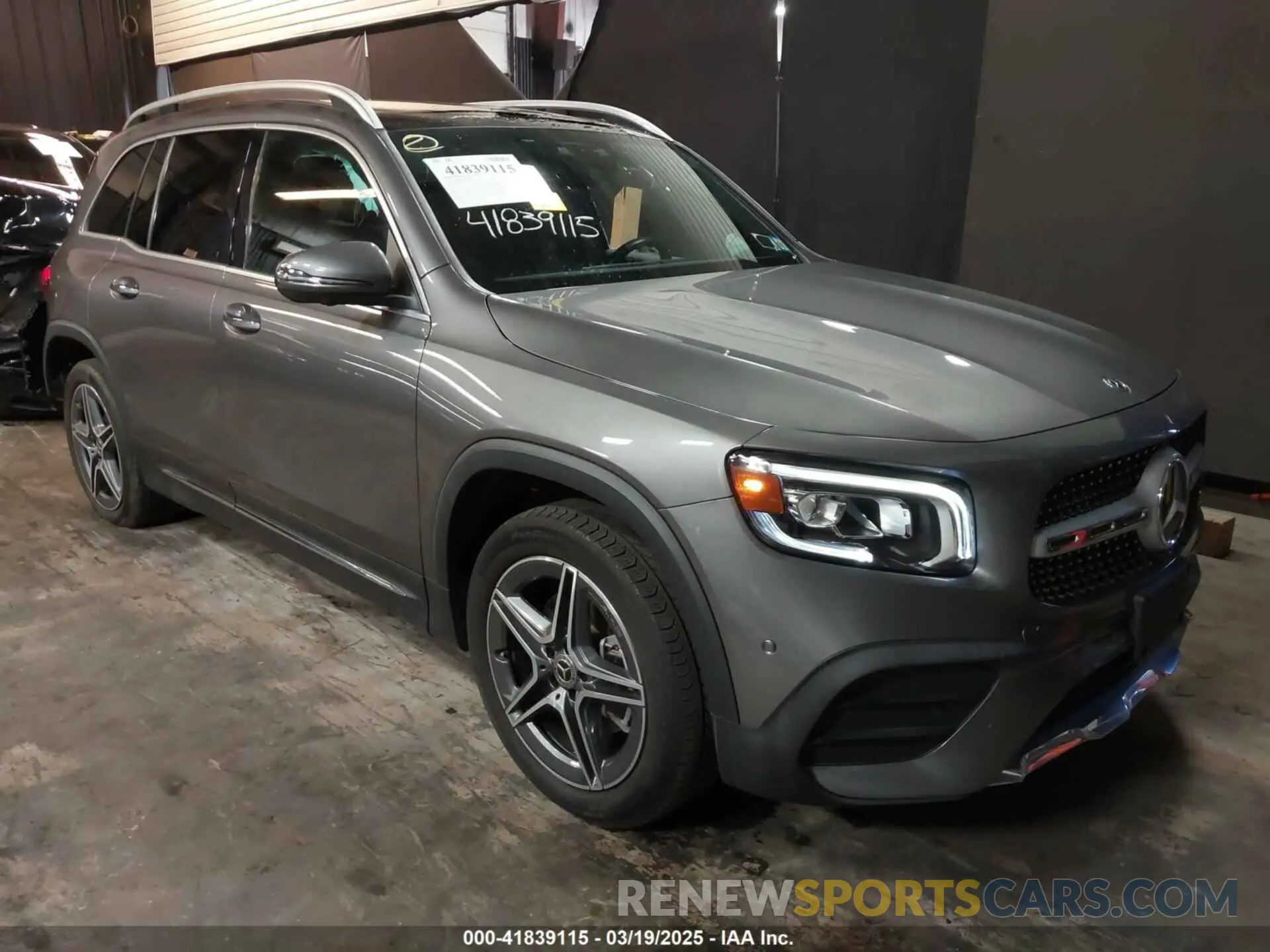 1 Photograph of a damaged car W1N4M4HBXLW033245 MERCEDES-BENZ GLB 250 2020