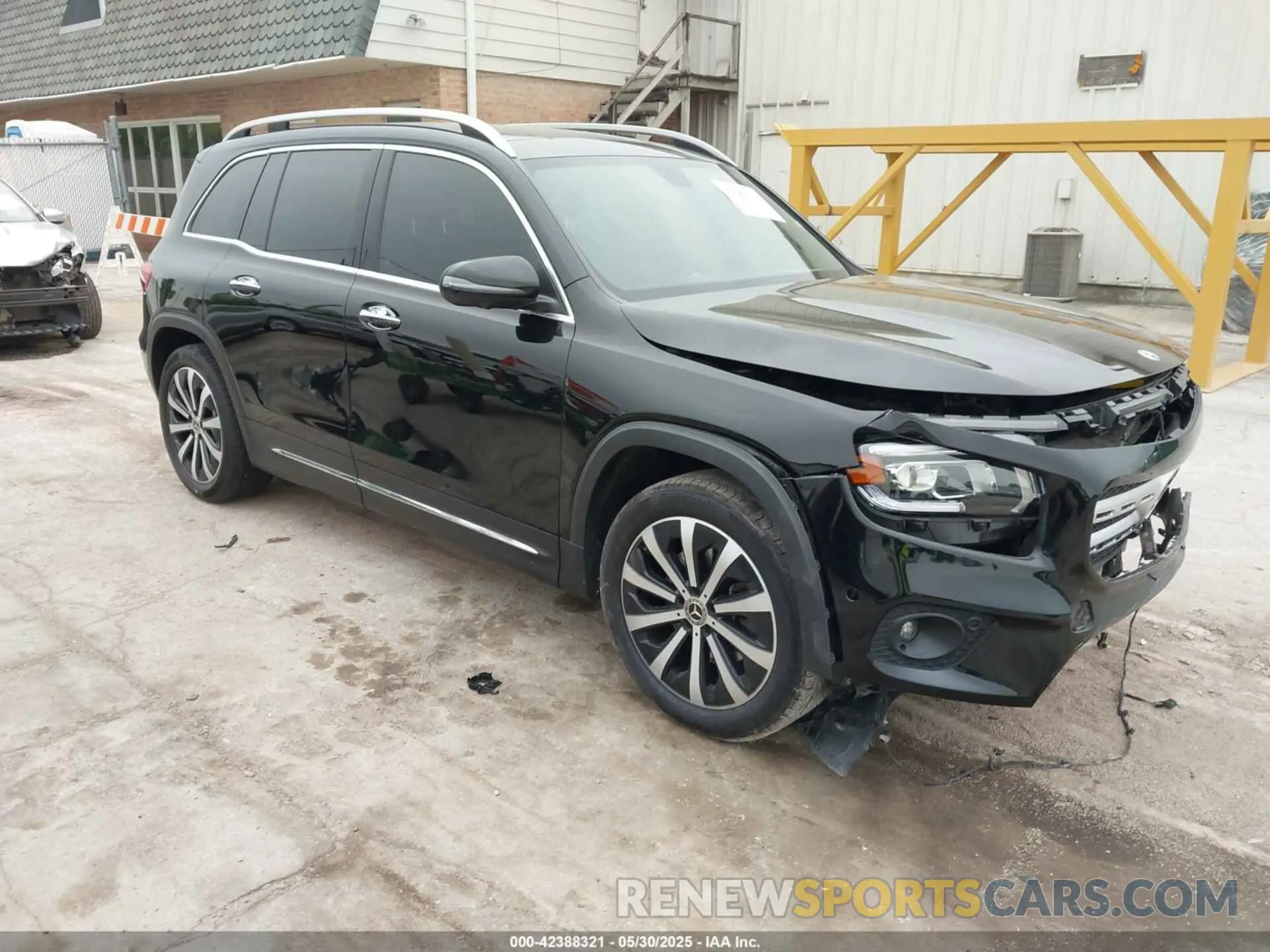 1 Photograph of a damaged car W1N4M4HBXLW034783 MERCEDES-BENZ GLB 250 2020