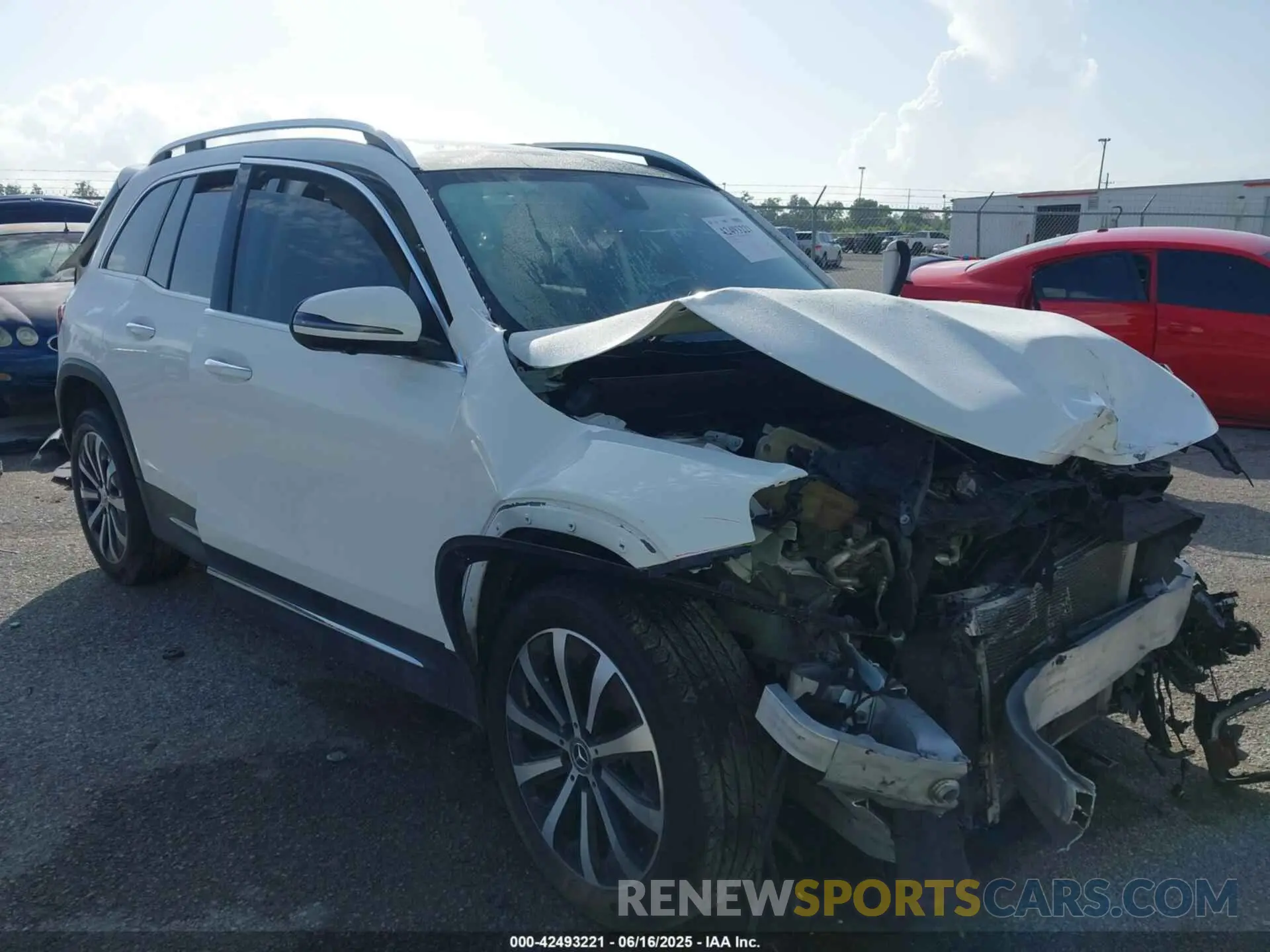 1 Photograph of a damaged car W1N4M4GB3MW101419 MERCEDES-BENZ GLB 250 2021