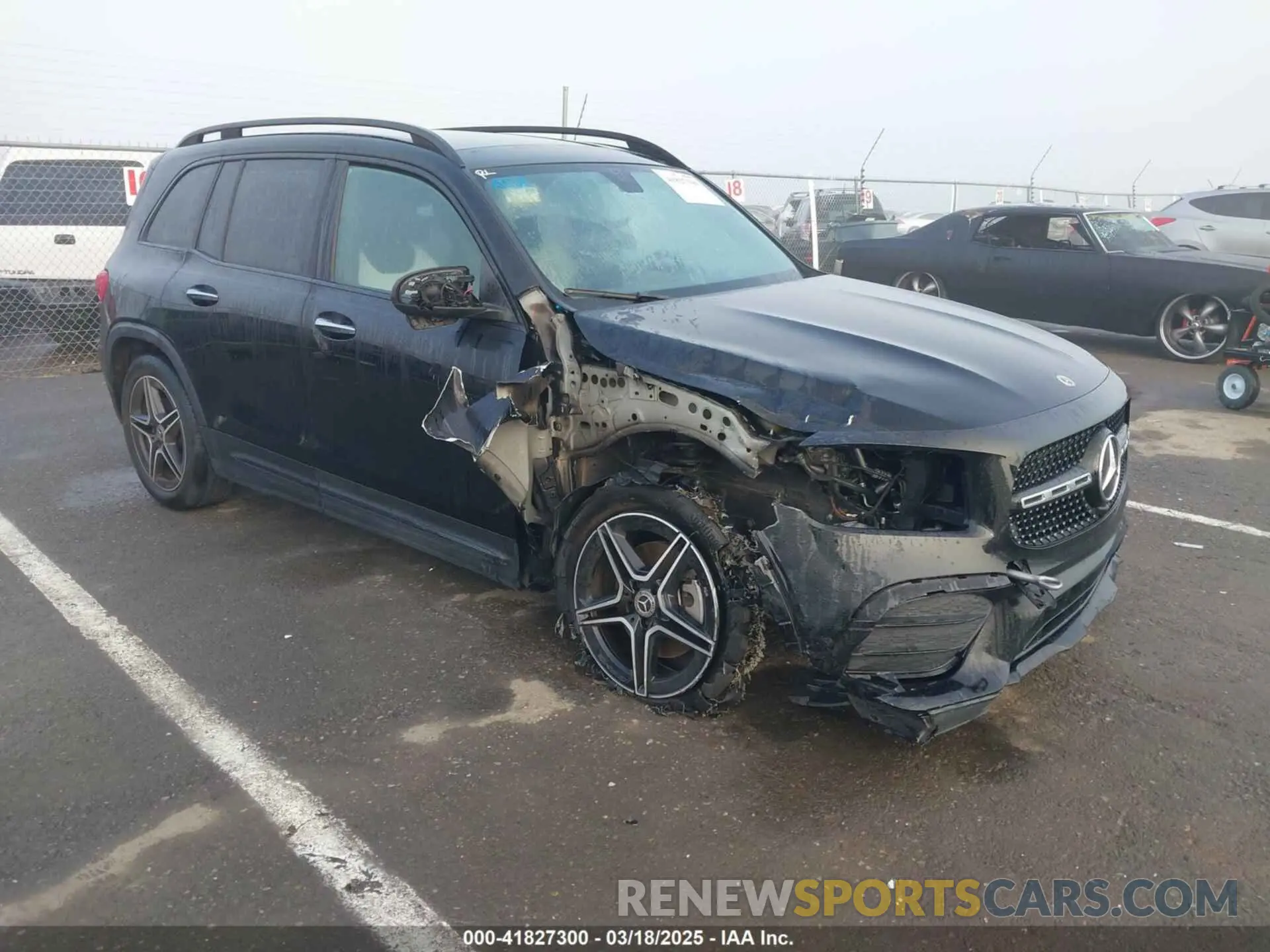 1 Photograph of a damaged car W1N4M4GB3MW107480 MERCEDES-BENZ GLB 250 2021
