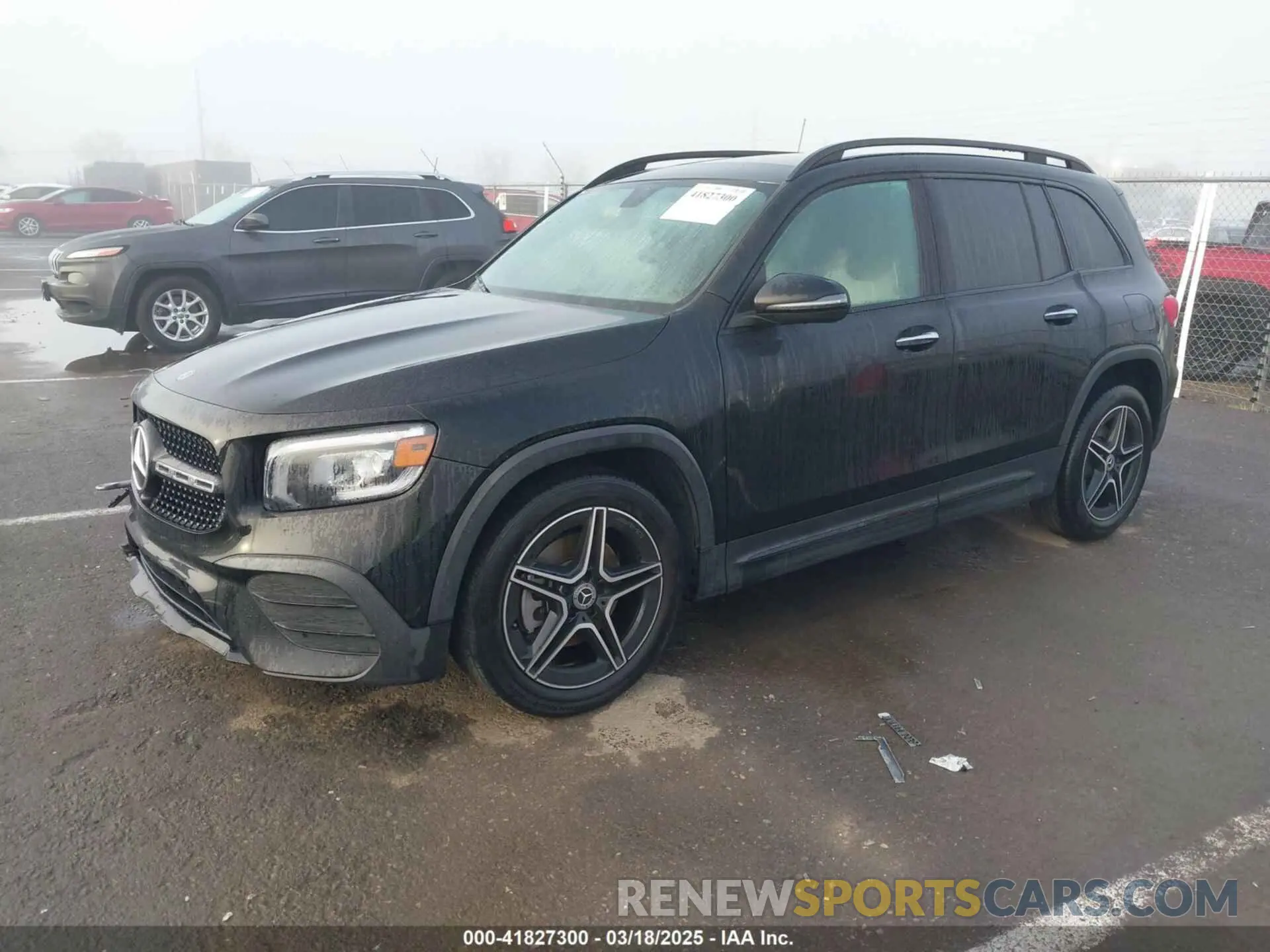 2 Photograph of a damaged car W1N4M4GB3MW107480 MERCEDES-BENZ GLB 250 2021