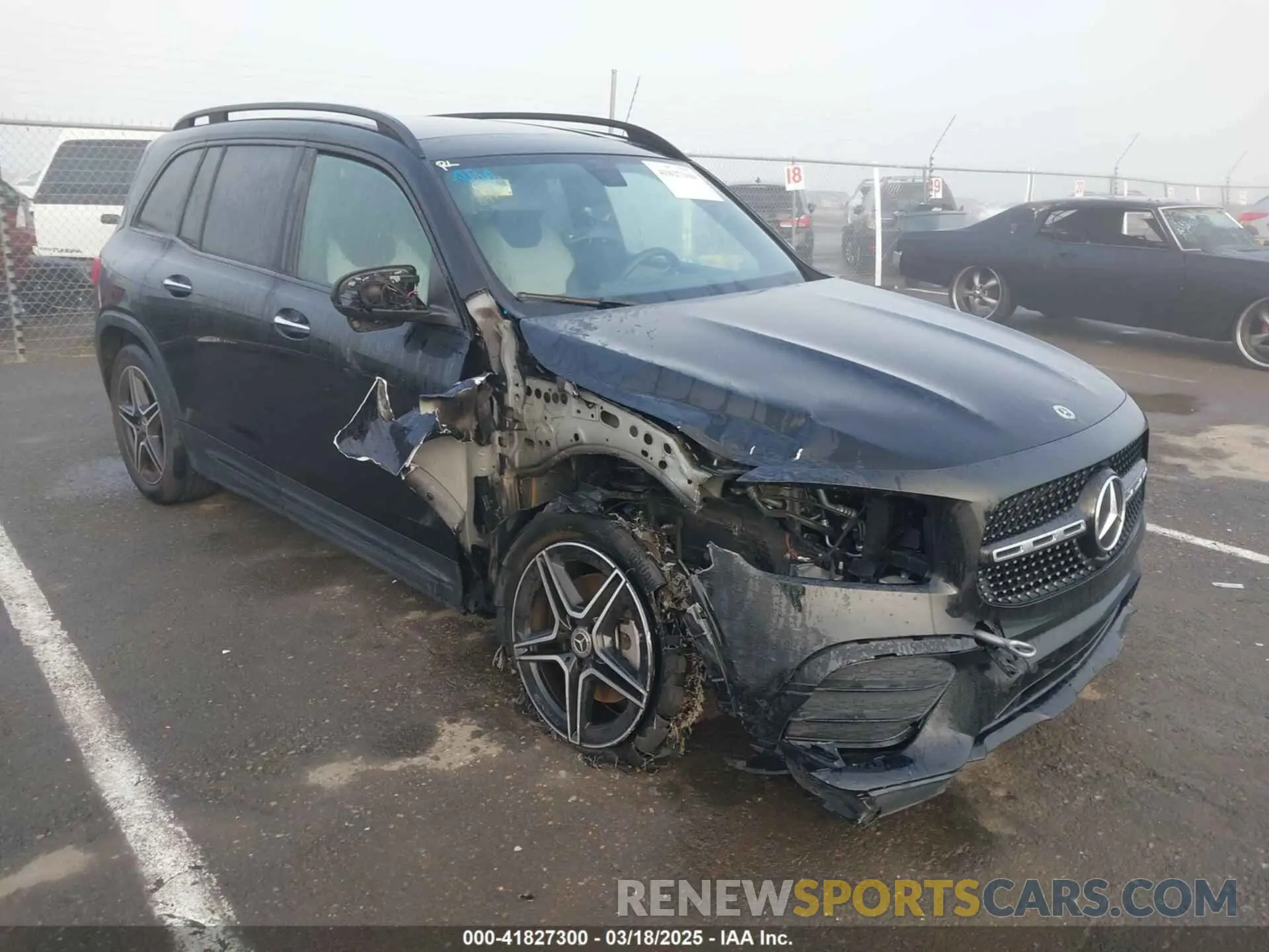 6 Photograph of a damaged car W1N4M4GB3MW107480 MERCEDES-BENZ GLB 250 2021