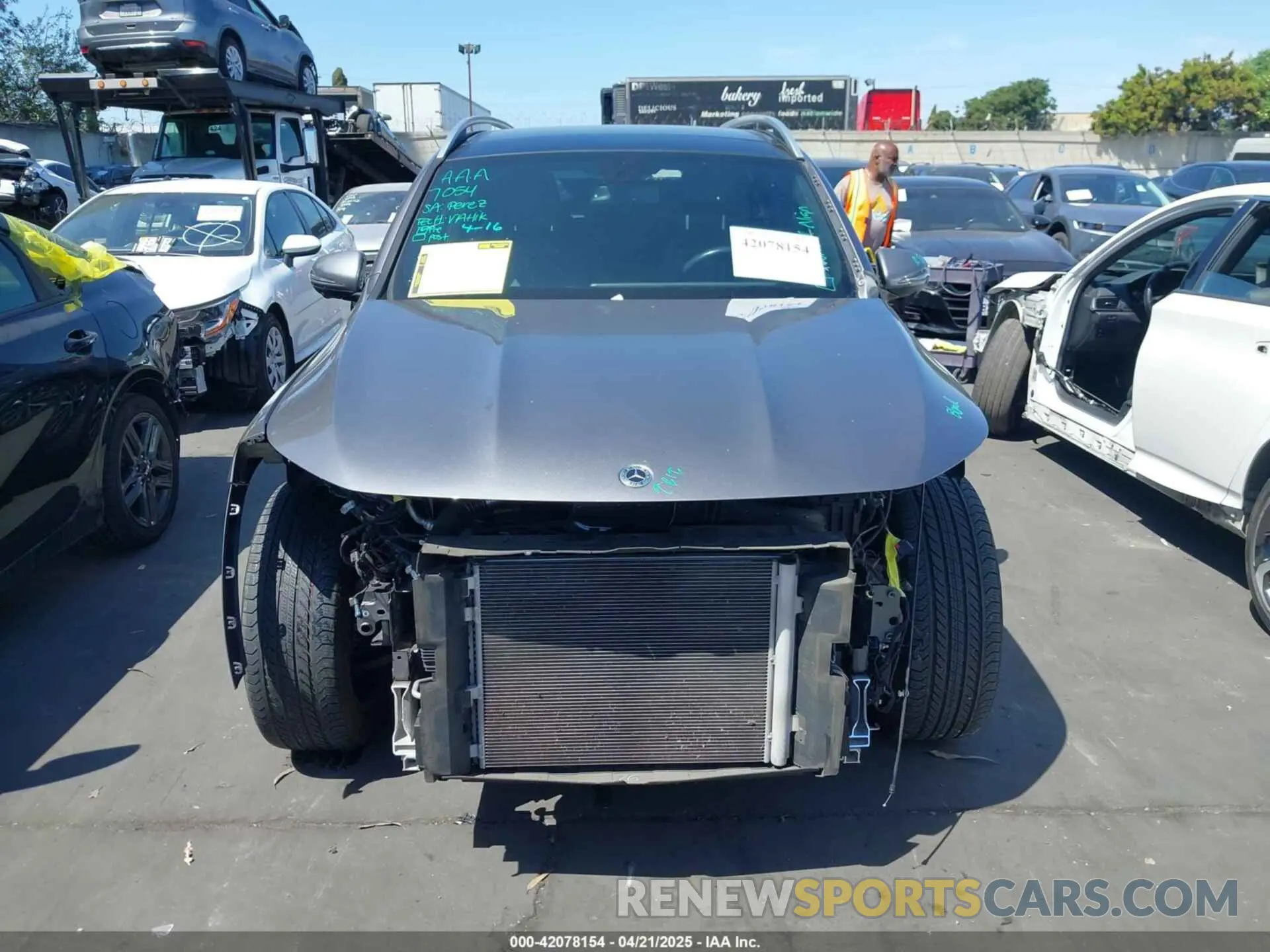 13 Photograph of a damaged car W1N4M4GB4MW123624 MERCEDES-BENZ GLB 250 2021
