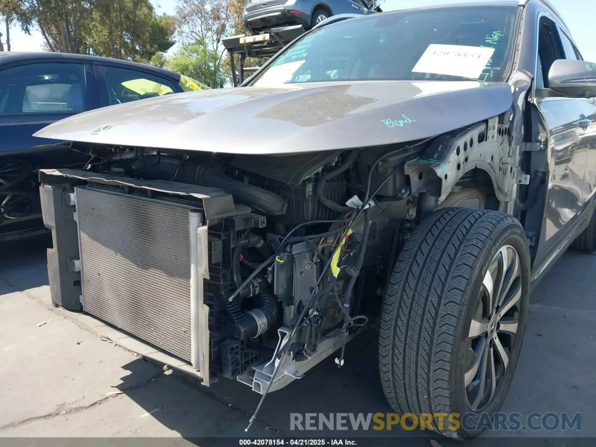 6 Photograph of a damaged car W1N4M4GB4MW123624 MERCEDES-BENZ GLB 250 2021
