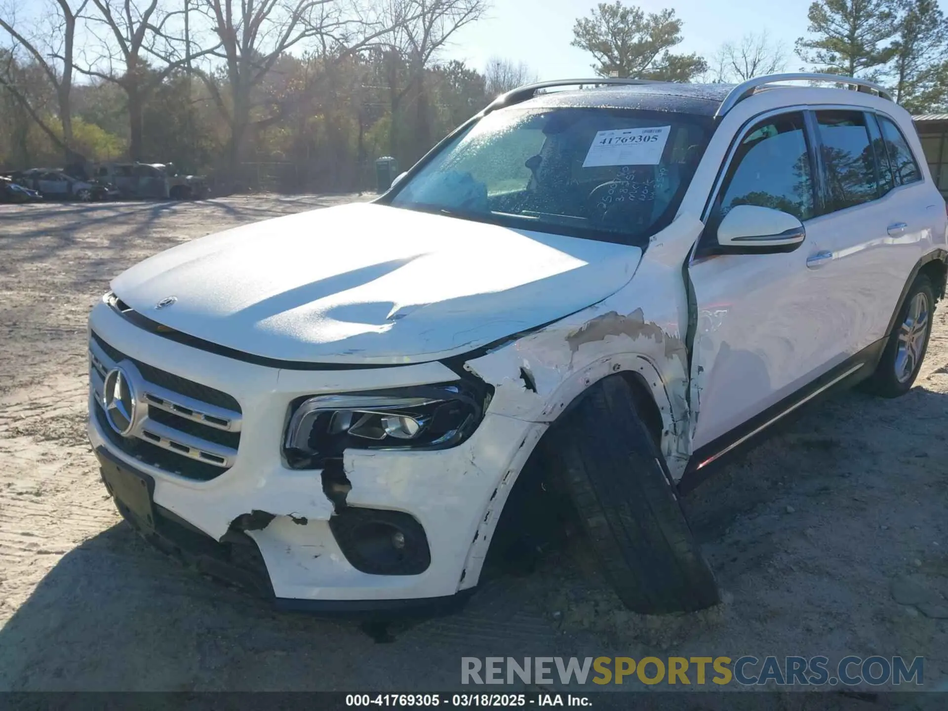 6 Photograph of a damaged car W1N4M4HB0MW123599 MERCEDES-BENZ GLB 250 2021