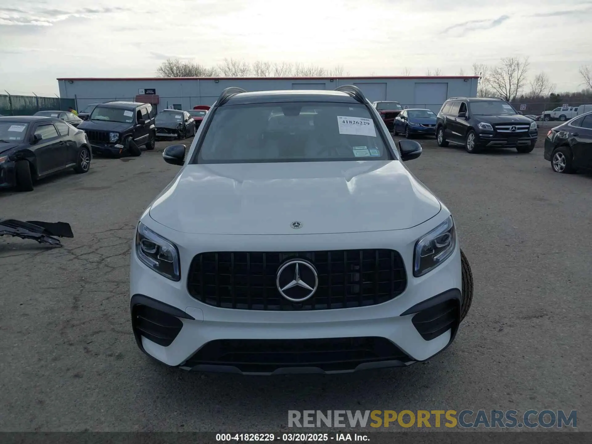 12 Photograph of a damaged car W1N4M4HB2MW101913 MERCEDES-BENZ GLB 250 2021