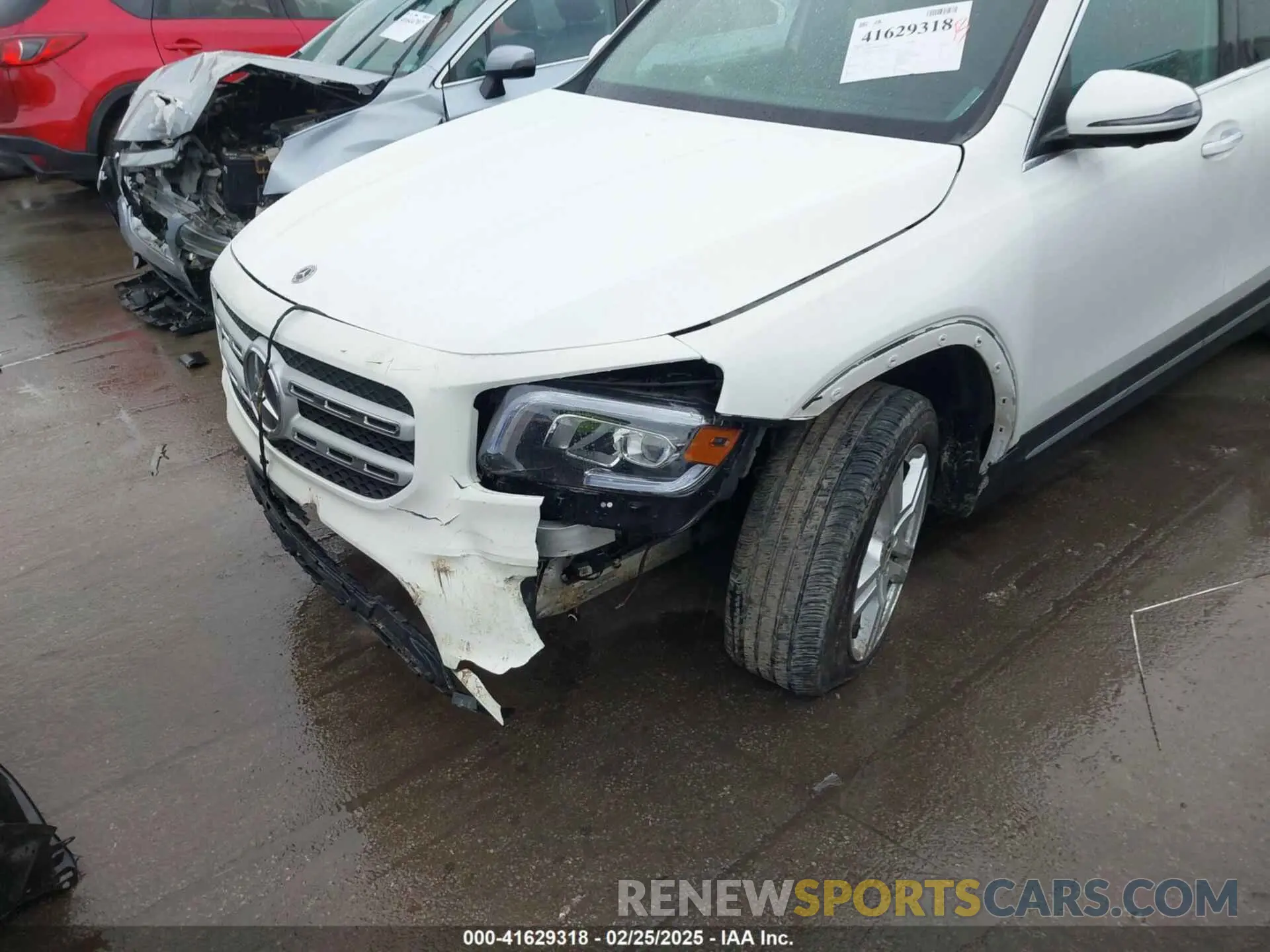 6 Photograph of a damaged car W1N4M4HB2MW104634 MERCEDES-BENZ GLB 250 2021