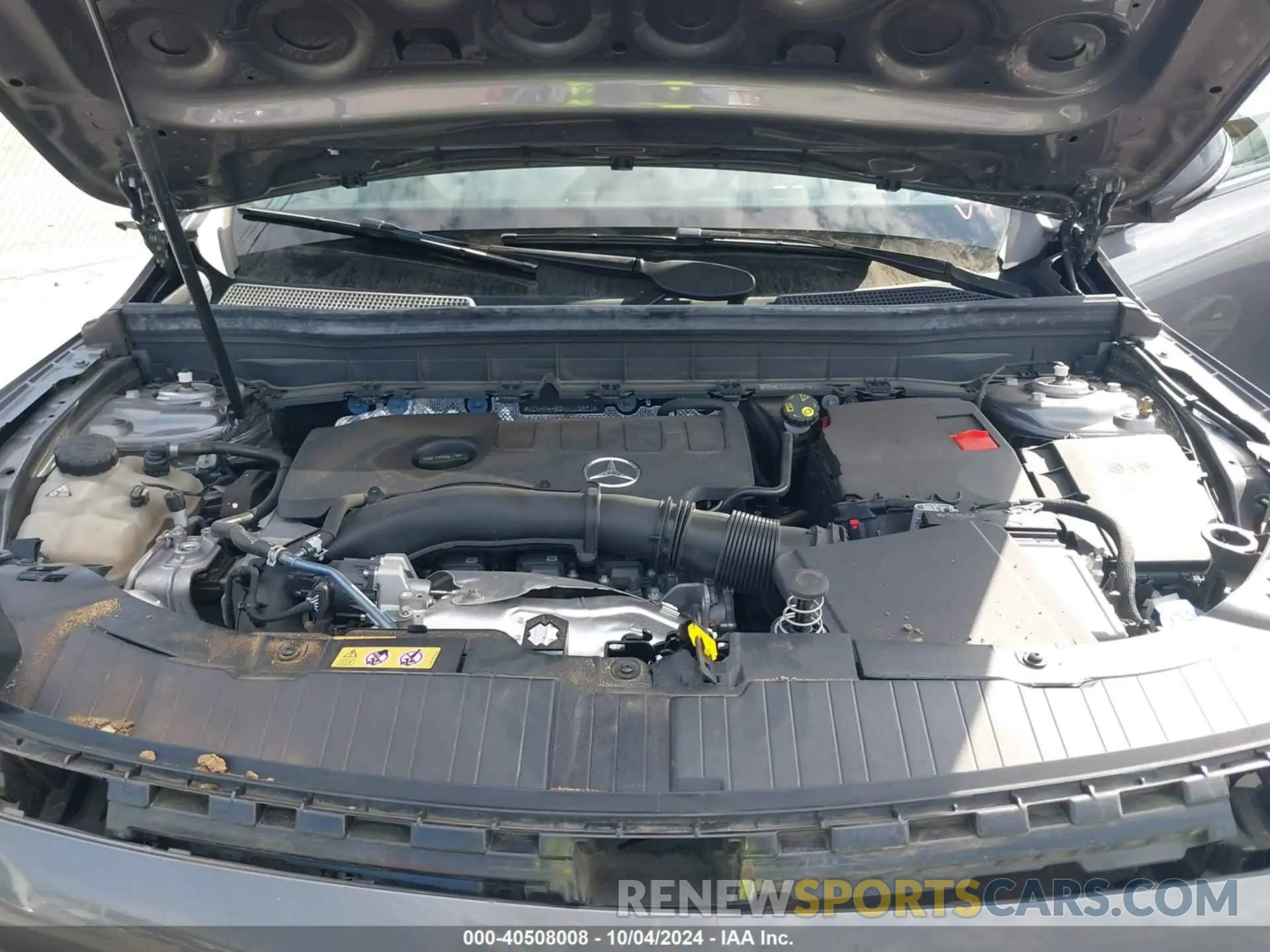 10 Photograph of a damaged car W1N4M4HB2MW112801 MERCEDES-BENZ GLB 250 2021