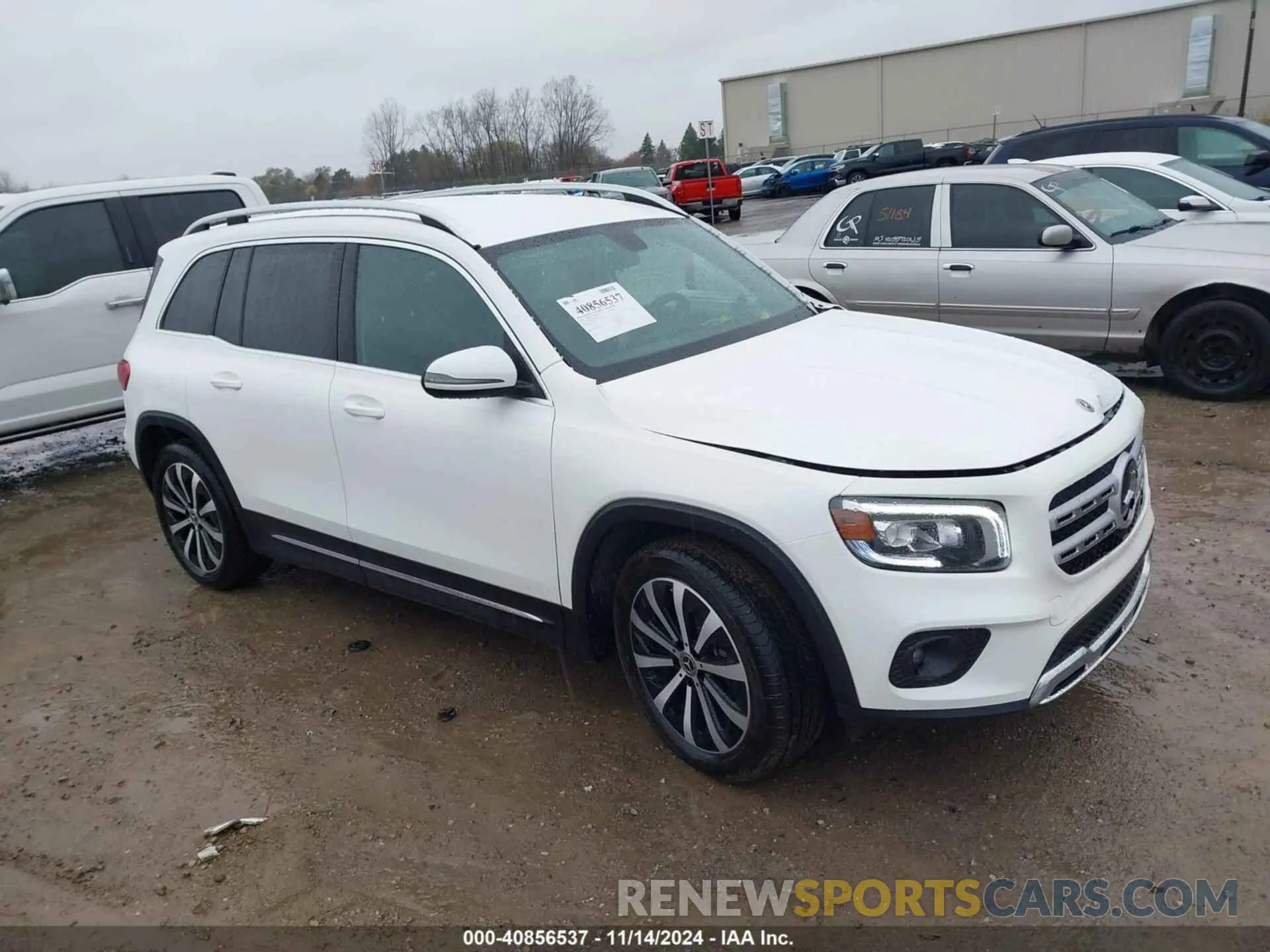 1 Photograph of a damaged car W1N4M4HB3MW135052 MERCEDES-BENZ GLB 250 2021