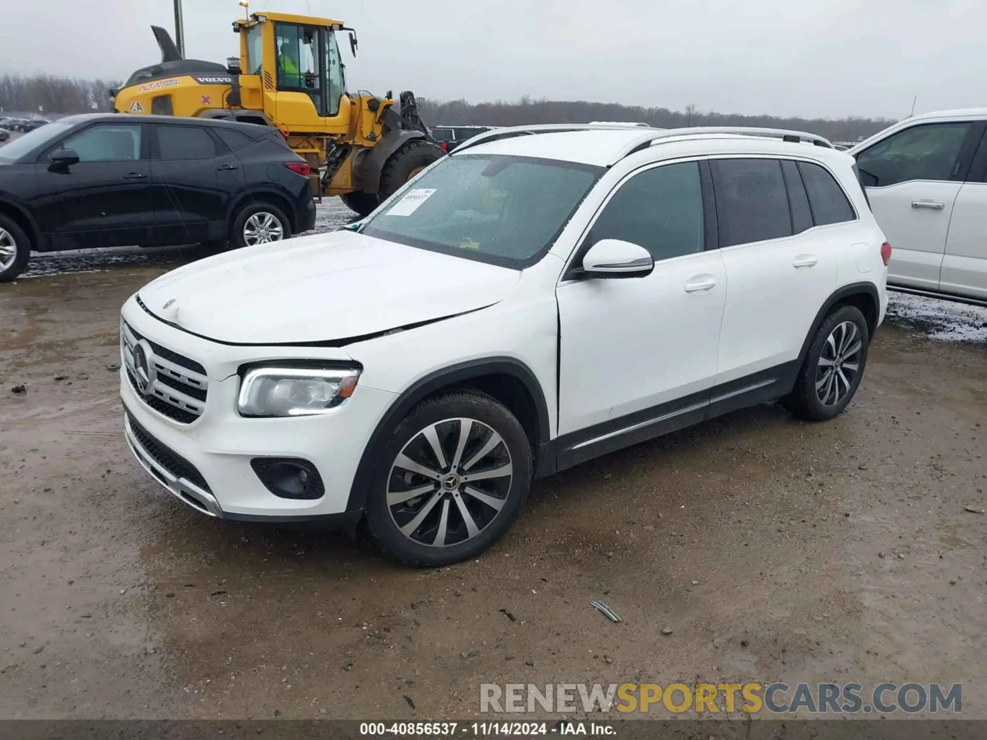 2 Photograph of a damaged car W1N4M4HB3MW135052 MERCEDES-BENZ GLB 250 2021