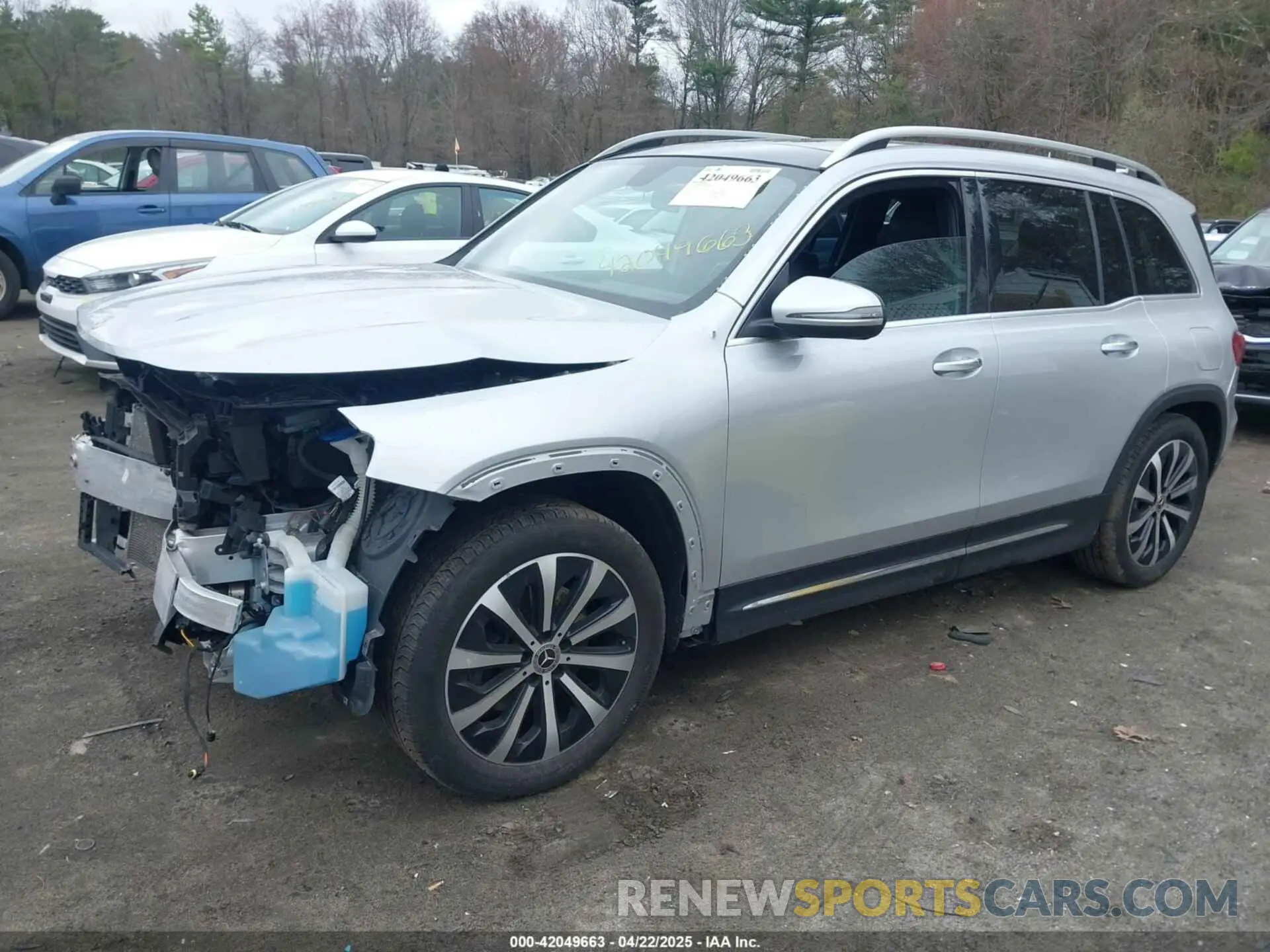 15 Photograph of a damaged car W1N4M4HB4MW087643 MERCEDES-BENZ GLB 250 2021