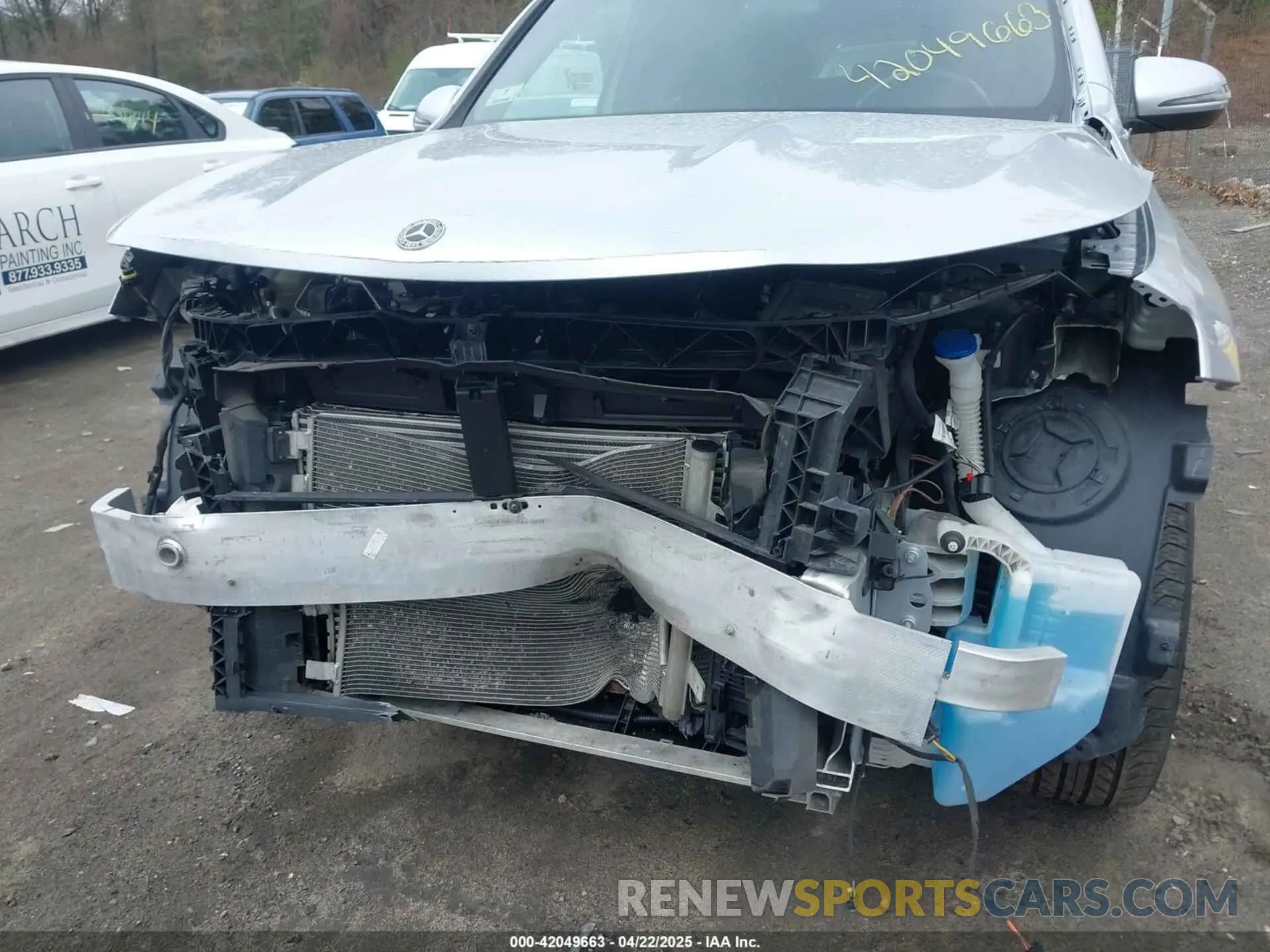 6 Photograph of a damaged car W1N4M4HB4MW087643 MERCEDES-BENZ GLB 250 2021