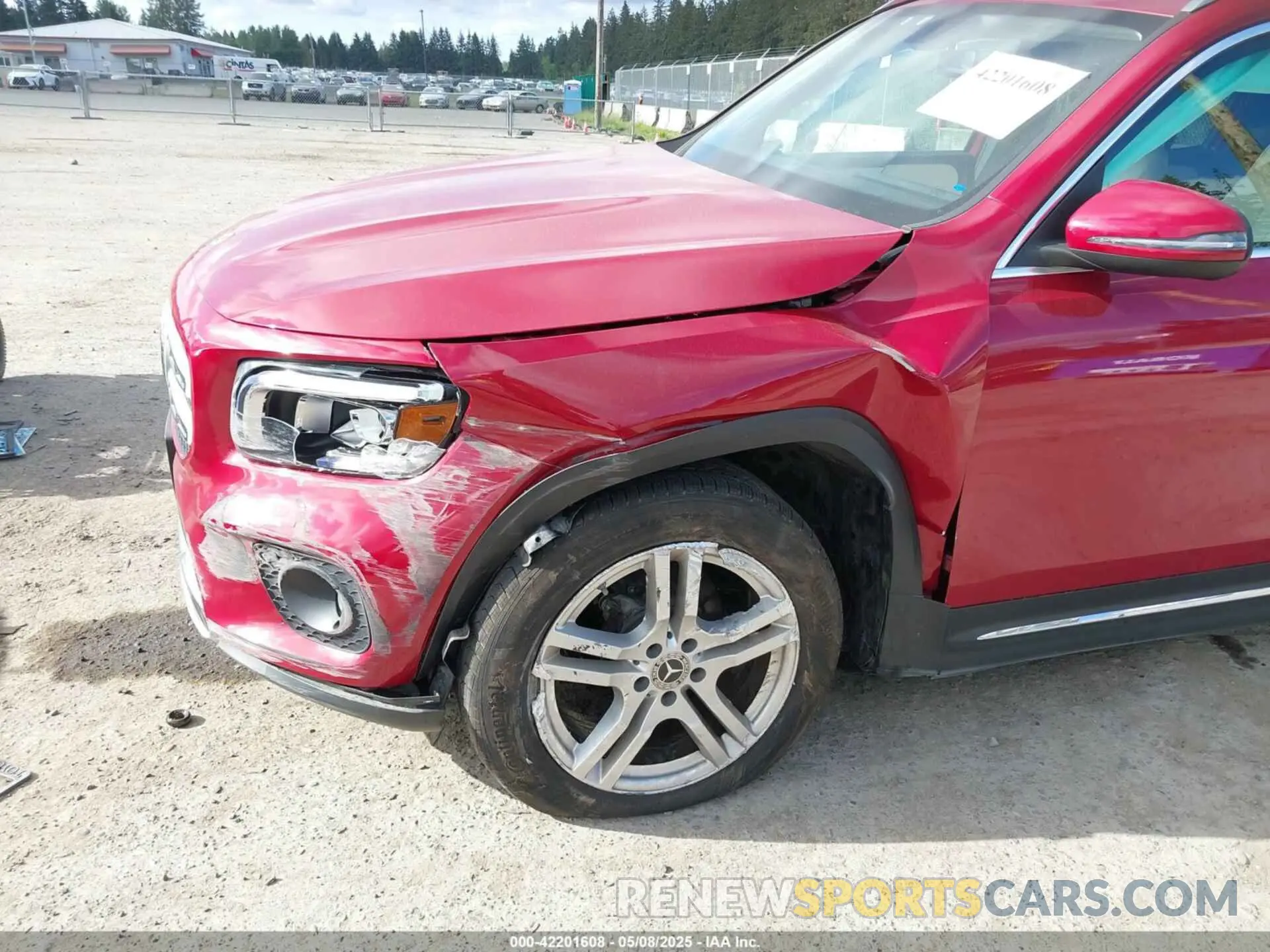 6 Photograph of a damaged car W1N4M4HB5MW141273 MERCEDES-BENZ GLB 250 2021
