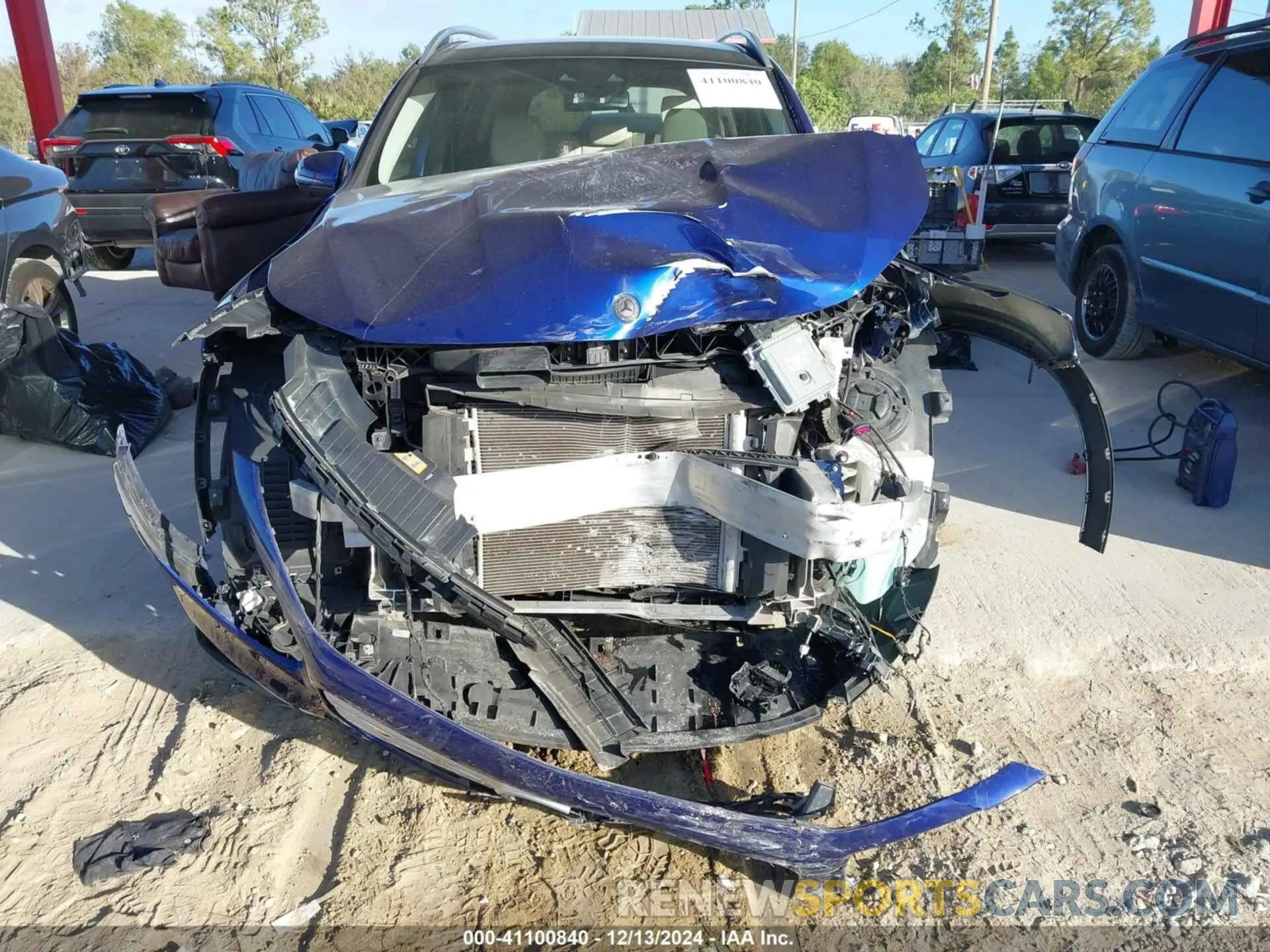 6 Photograph of a damaged car W1N4M4HB7MW089435 MERCEDES-BENZ GLB 250 2021
