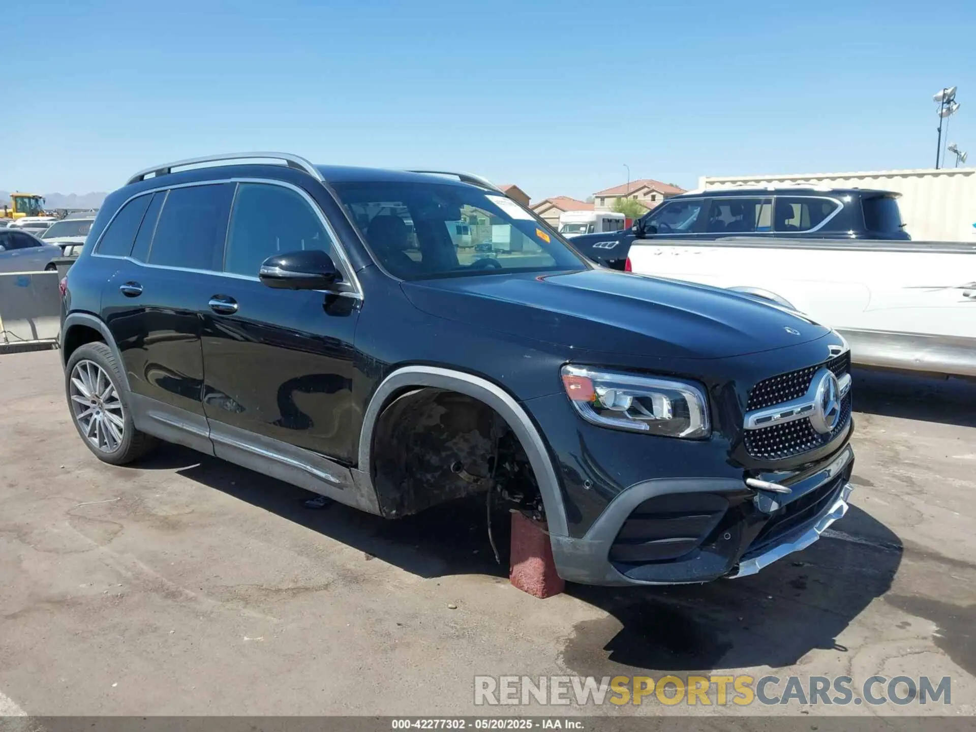 1 Photograph of a damaged car W1N4M4GB0NW184499 MERCEDES-BENZ GLB 250 2022