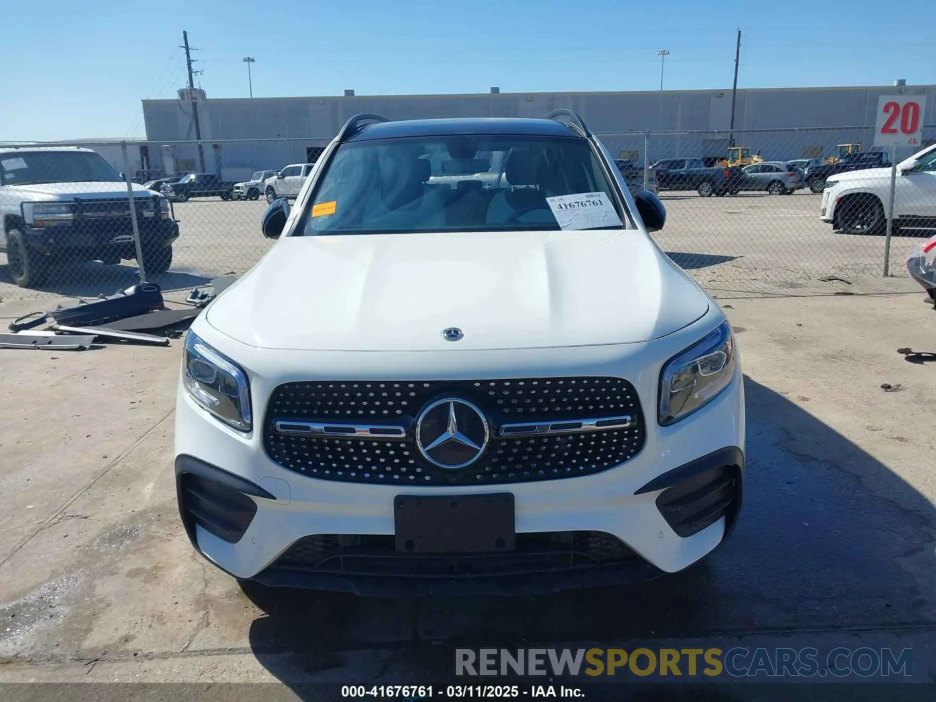 13 Photograph of a damaged car W1N4M4GB6NW183163 MERCEDES-BENZ GLB 250 2022
