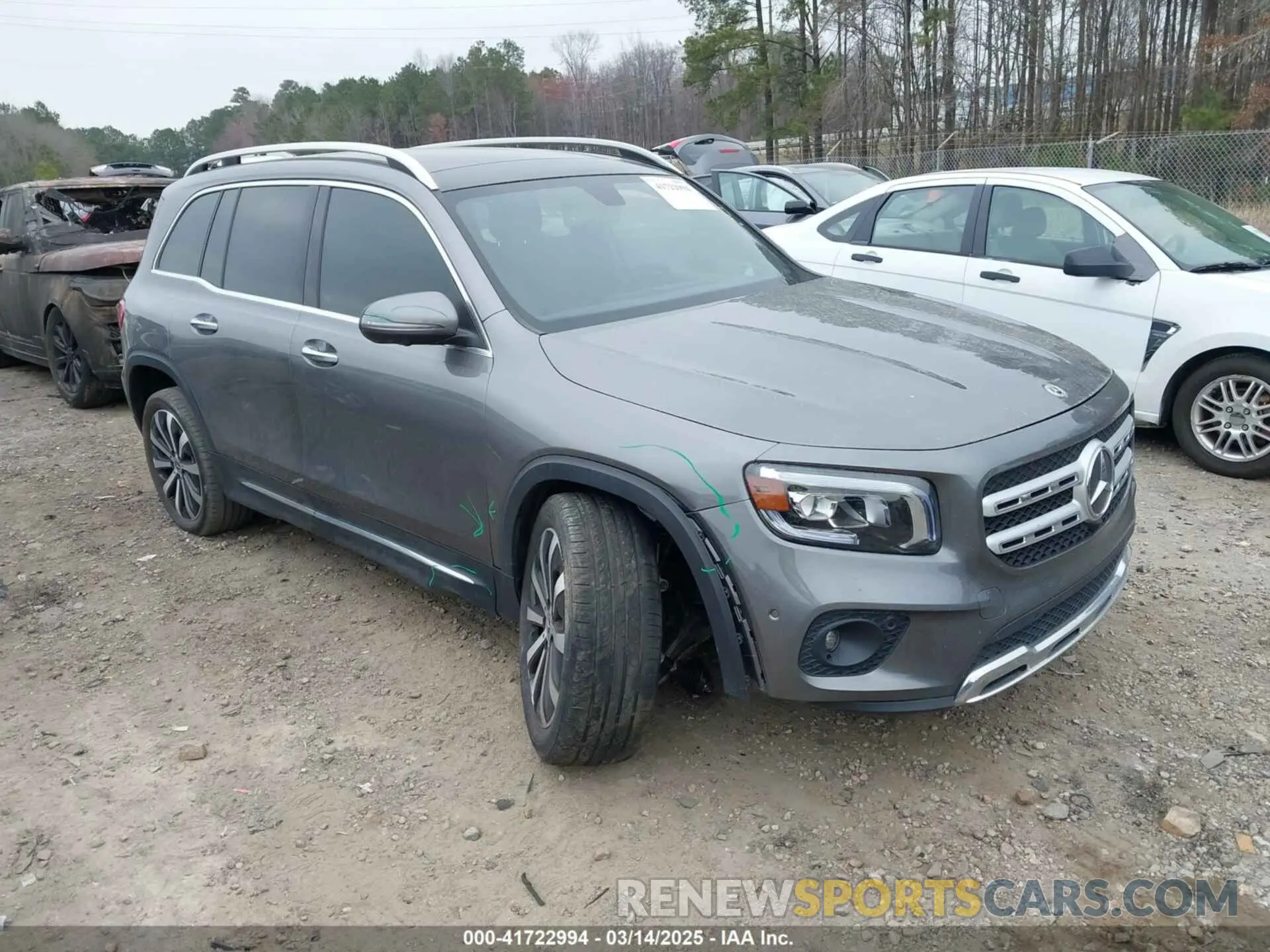 1 Photograph of a damaged car W1N4M4GBXNW238455 MERCEDES-BENZ GLB 250 2022