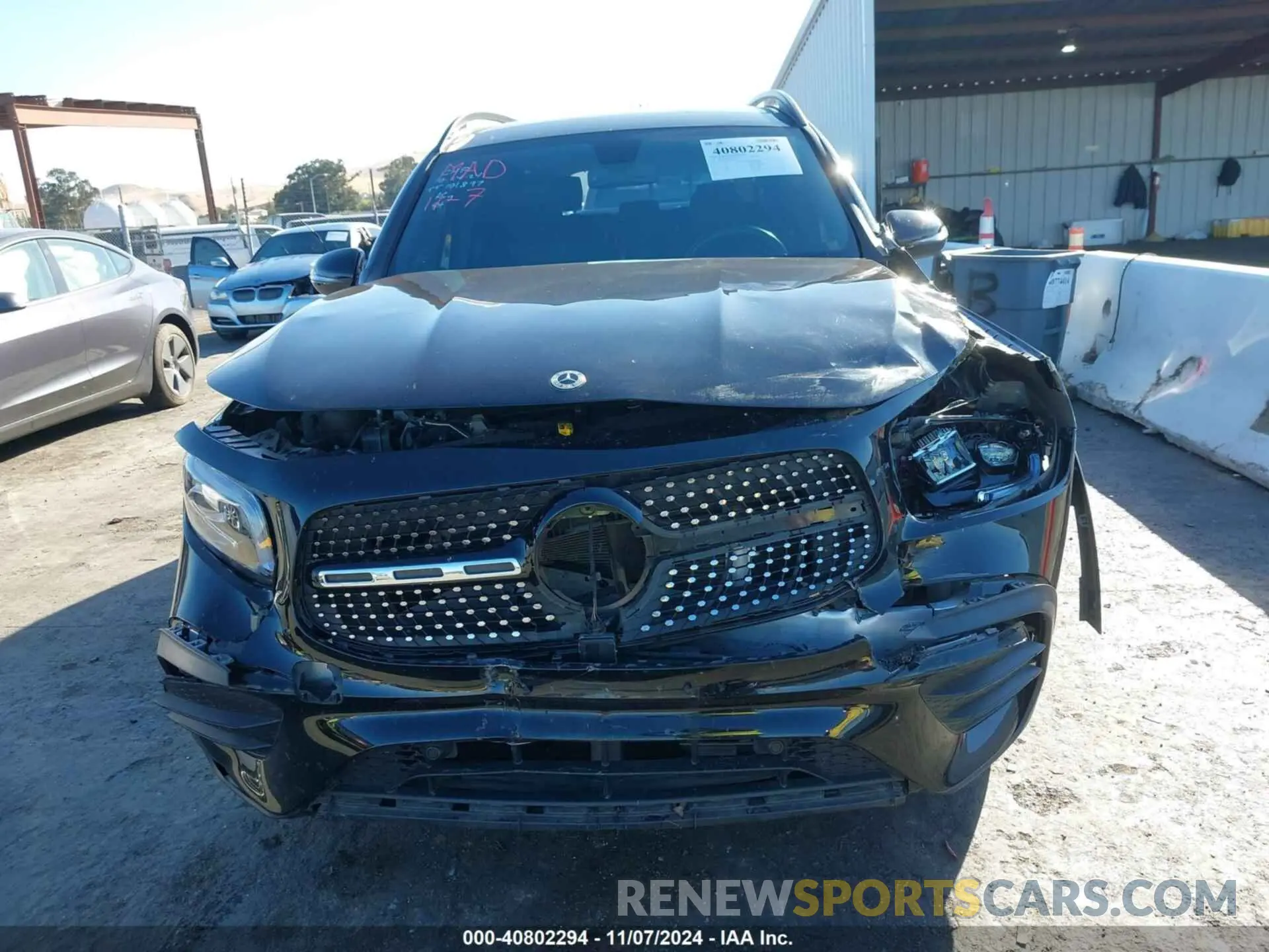 12 Photograph of a damaged car W1N4M4HB4NW255010 MERCEDES-BENZ GLB 250 2022