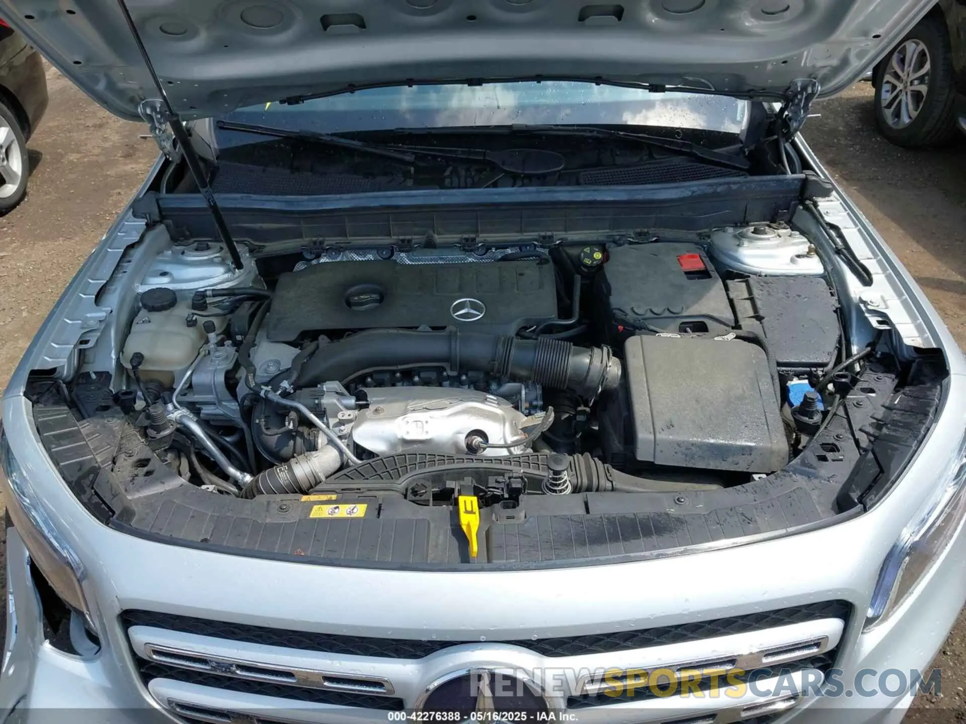 10 Photograph of a damaged car W1N4M4HB5NW171455 MERCEDES-BENZ GLB 250 2022