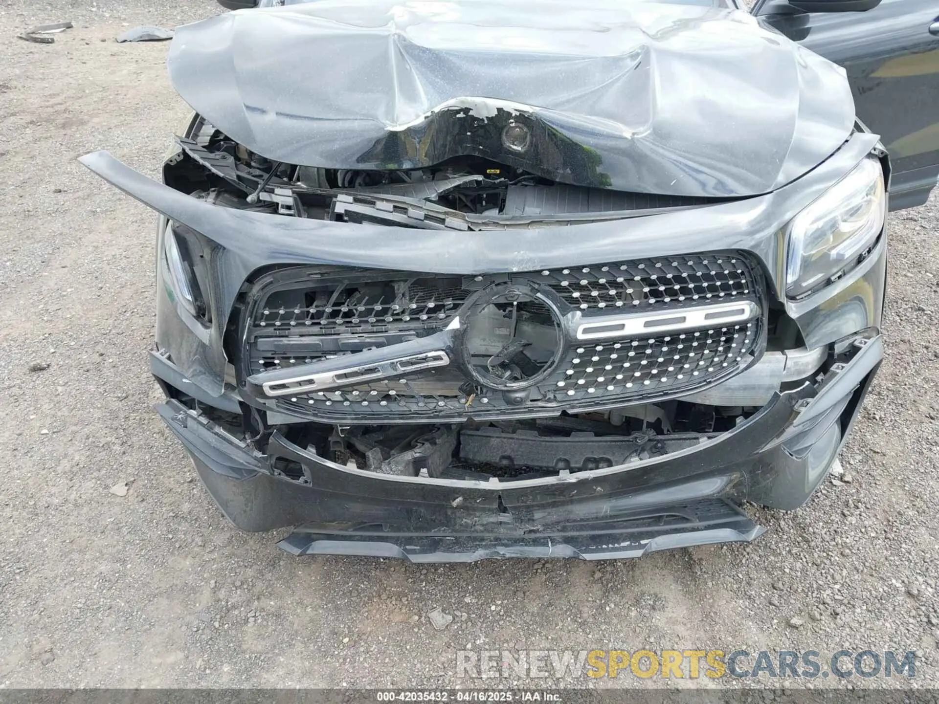6 Photograph of a damaged car W1N4M4HB7NW184451 MERCEDES-BENZ GLB 250 2022