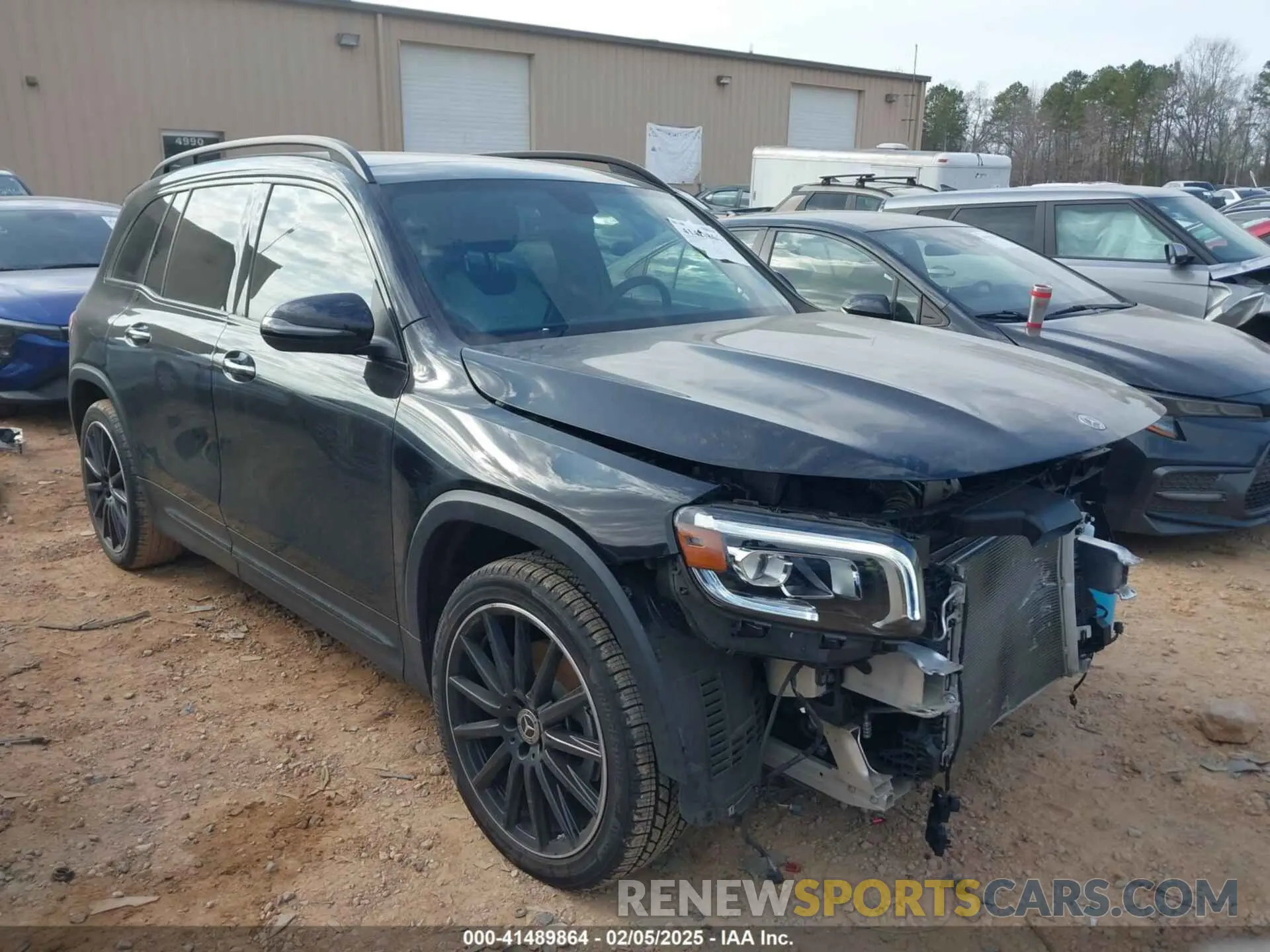 1 Photograph of a damaged car W1N4M4GB4PW293910 MERCEDES-BENZ GLB 250 2023