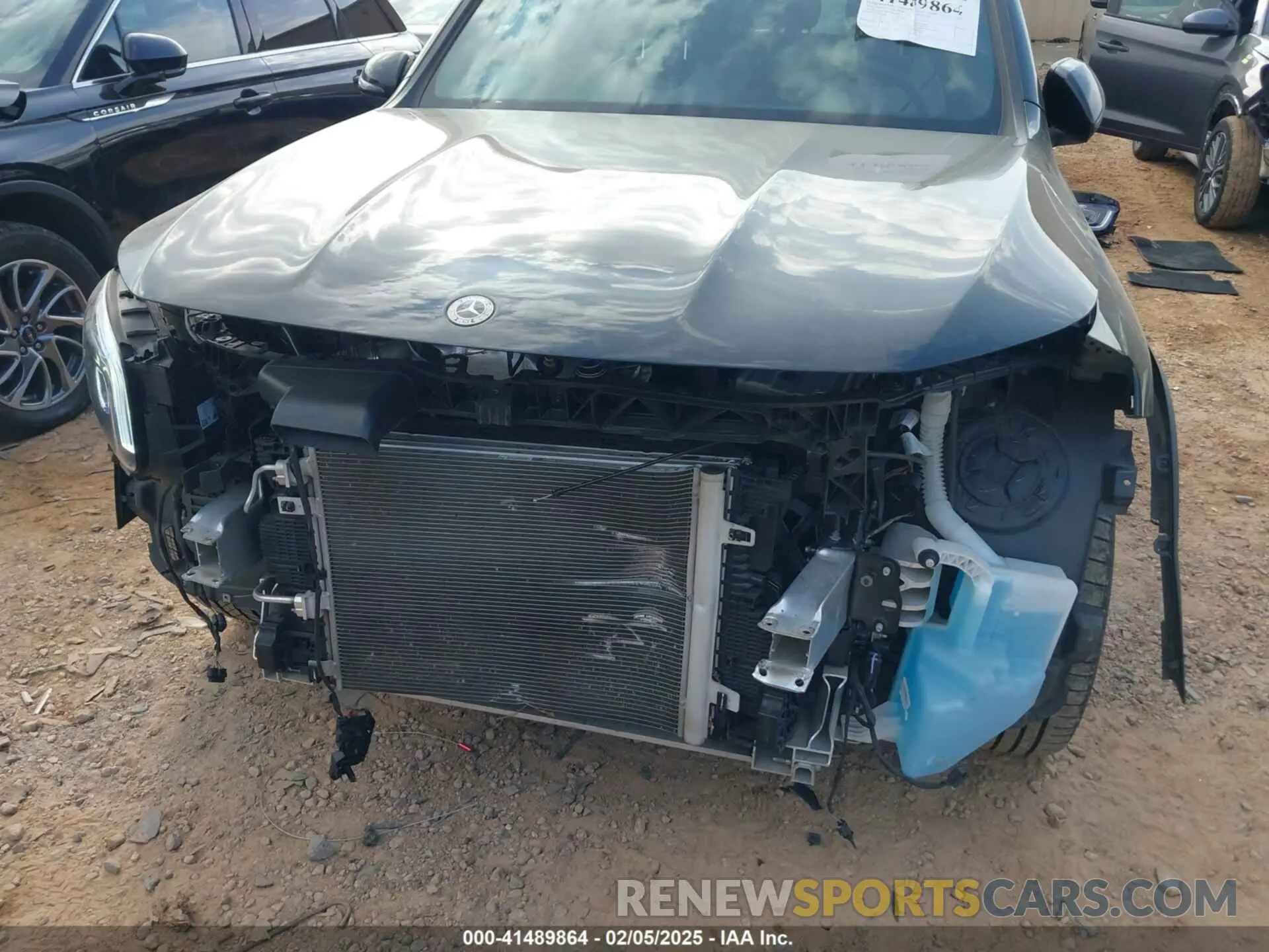 6 Photograph of a damaged car W1N4M4GB4PW293910 MERCEDES-BENZ GLB 250 2023