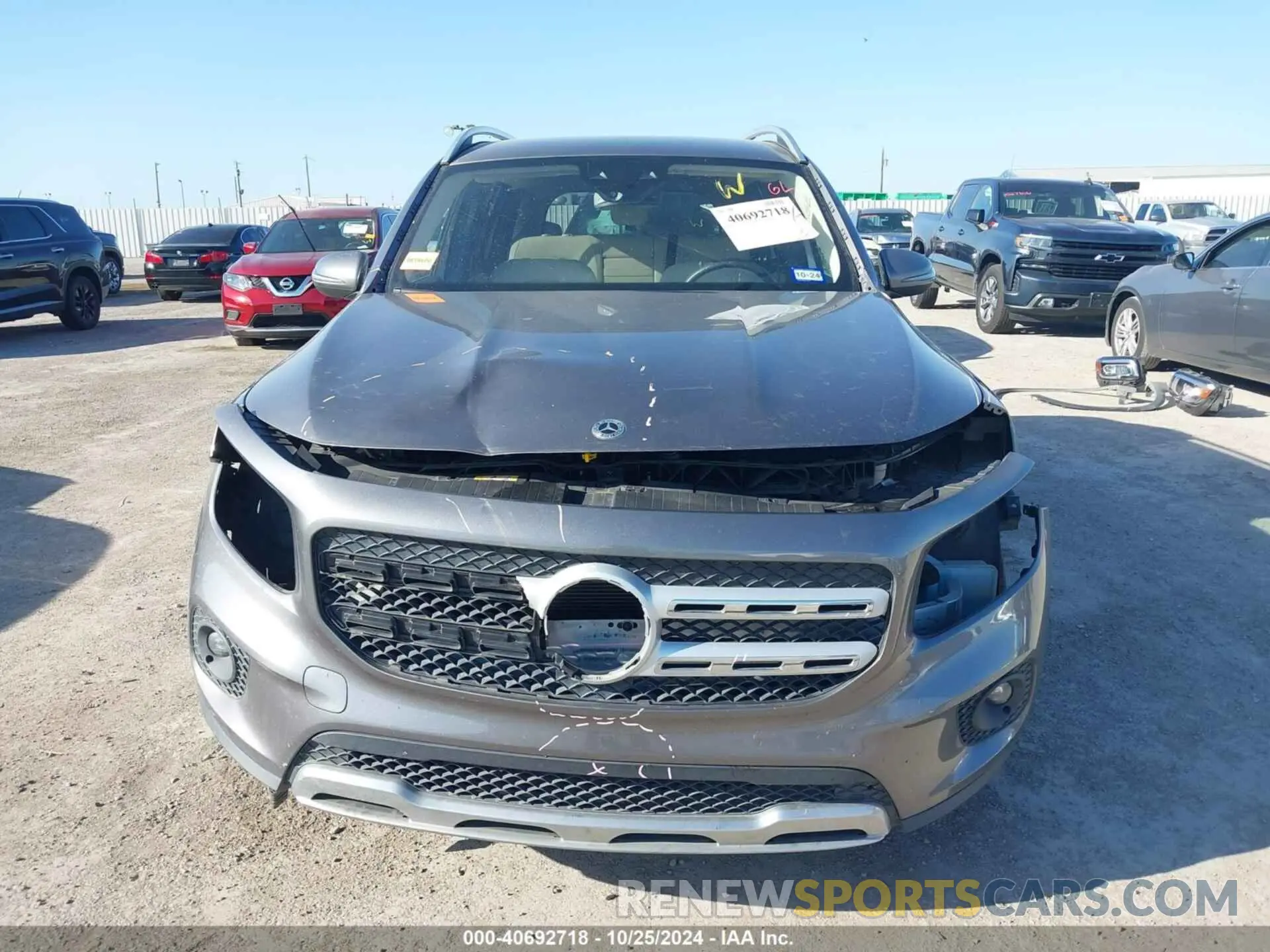 13 Photograph of a damaged car W1N4M4GB5PW265940 MERCEDES-BENZ GLB 250 2023