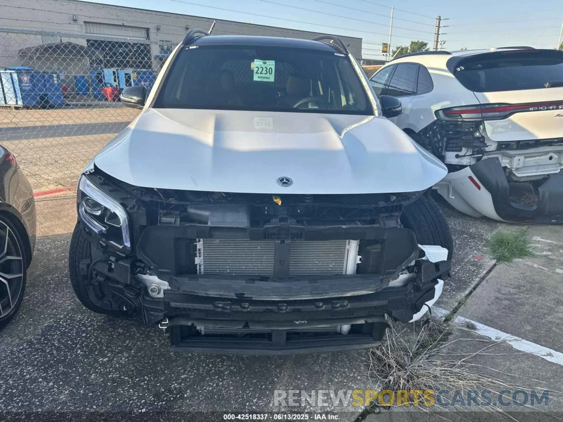 13 Photograph of a damaged car W1N4M4GB5PW321861 MERCEDES-BENZ GLB 250 2023