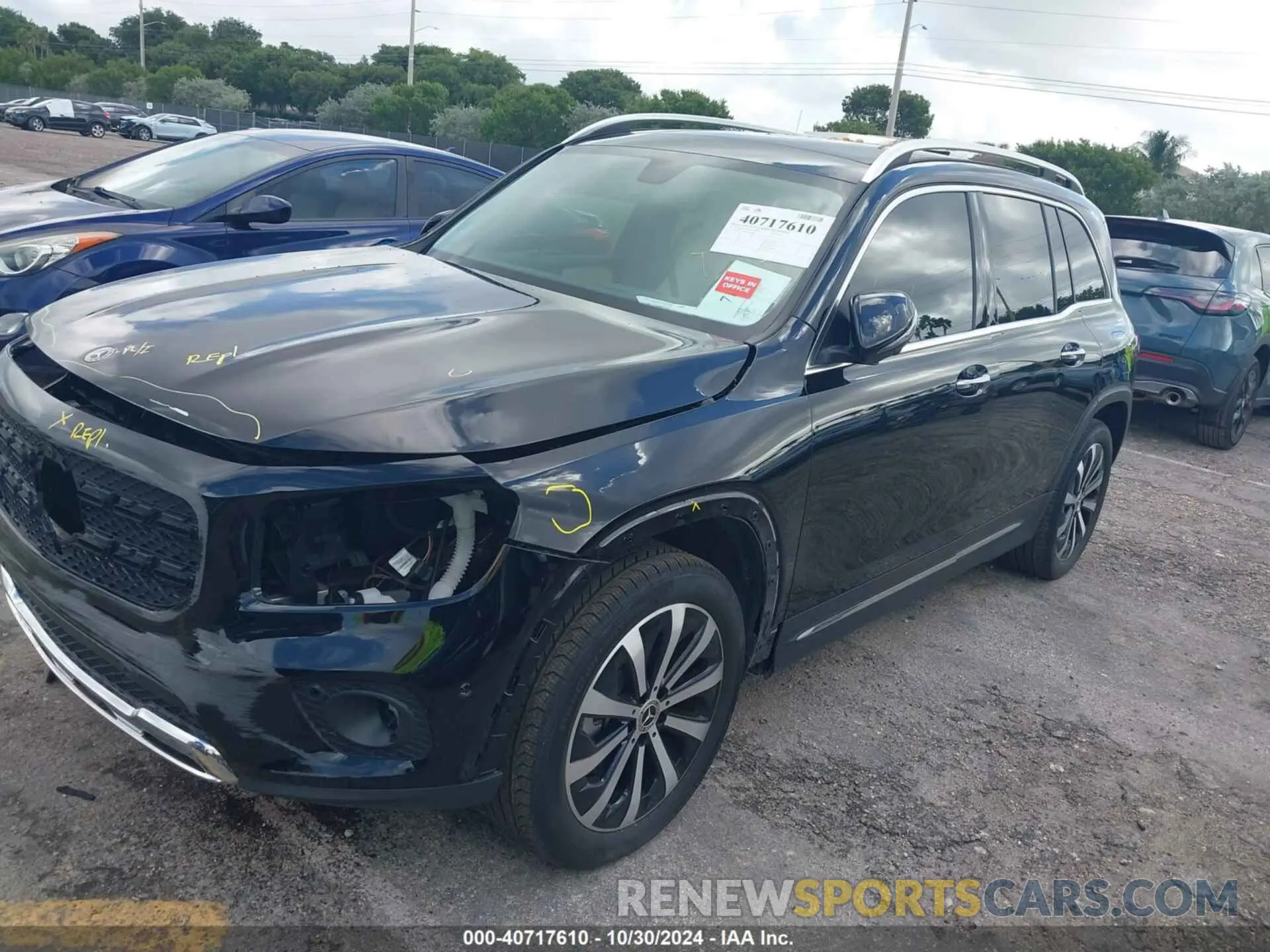 20 Photograph of a damaged car W1N4M4GB9PW296088 MERCEDES-BENZ GLB 250 2023