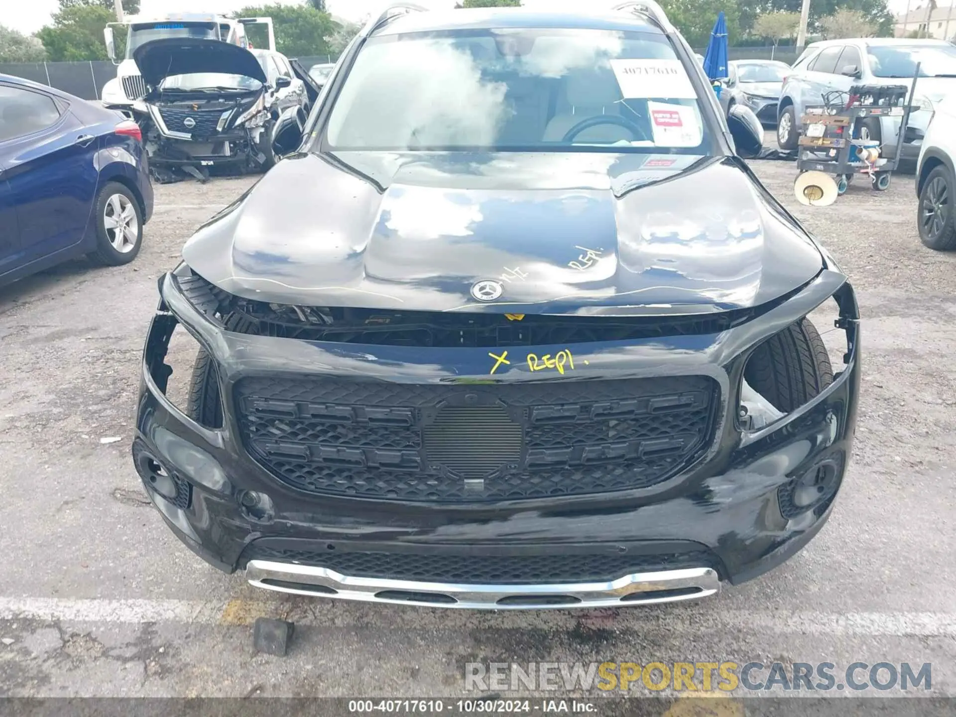 6 Photograph of a damaged car W1N4M4GB9PW296088 MERCEDES-BENZ GLB 250 2023