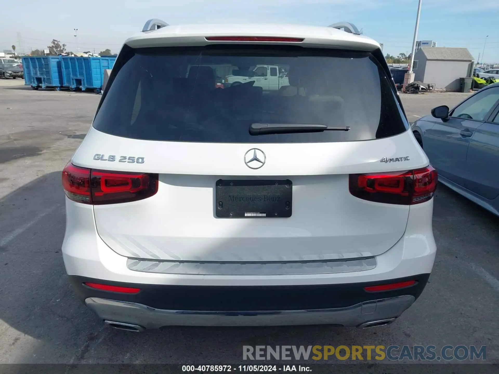 16 Photograph of a damaged car W1N4M4HB0PW331082 MERCEDES-BENZ GLB 250 2023