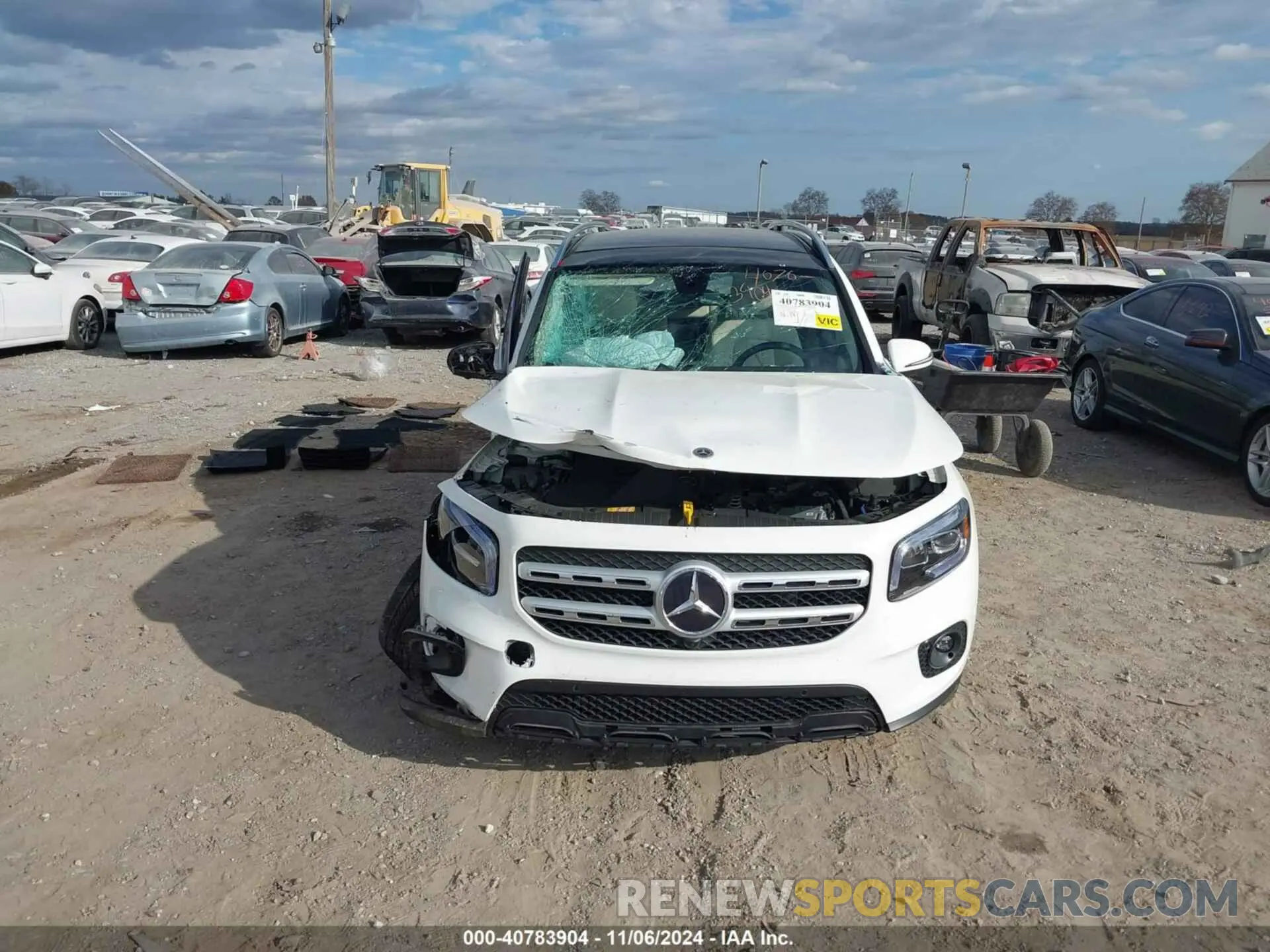12 Photograph of a damaged car W1N4M4HB6PW328798 MERCEDES-BENZ GLB 250 2023