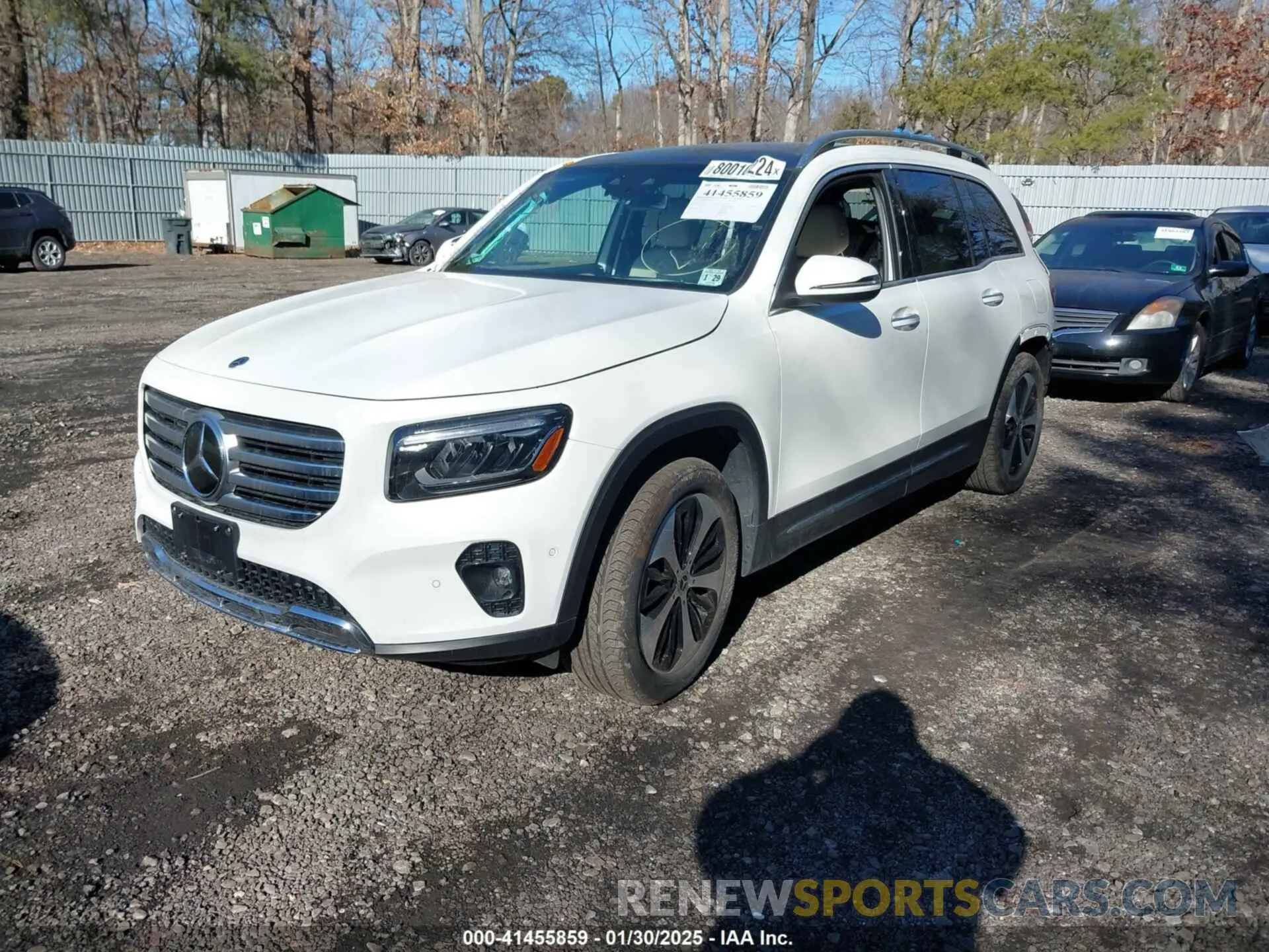 2 Photograph of a damaged car W1N4M4HB7RW351770 MERCEDES-BENZ GLB 250 2024