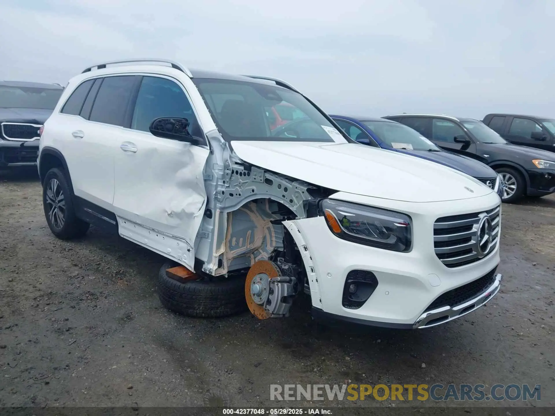 1 Photograph of a damaged car W1N4M4GB1SW398204 MERCEDES-BENZ GLB 250 2025
