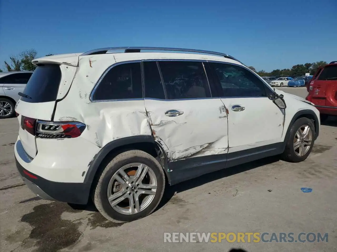 3 Photograph of a damaged car W1N4M4GB1LW013368 MERCEDES-BENZ GLB-CLASS 2020