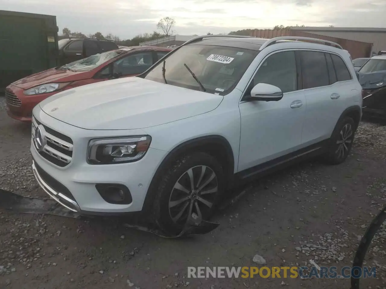 1 Photograph of a damaged car W1N4M4GB1LW024466 MERCEDES-BENZ GLB-CLASS 2020