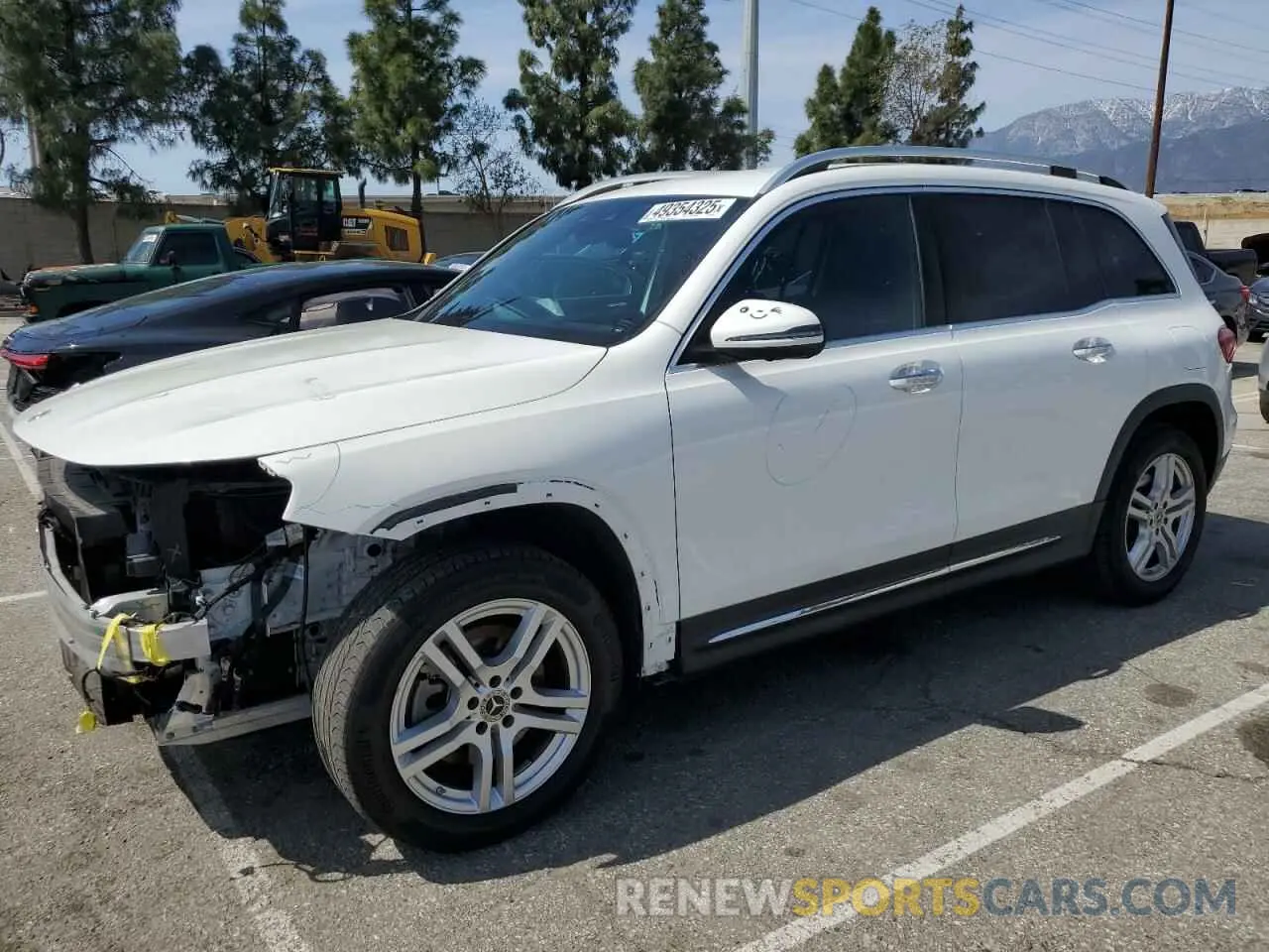 1 Photograph of a damaged car W1N4M4GB1LW034303 MERCEDES-BENZ GLB-CLASS 2020