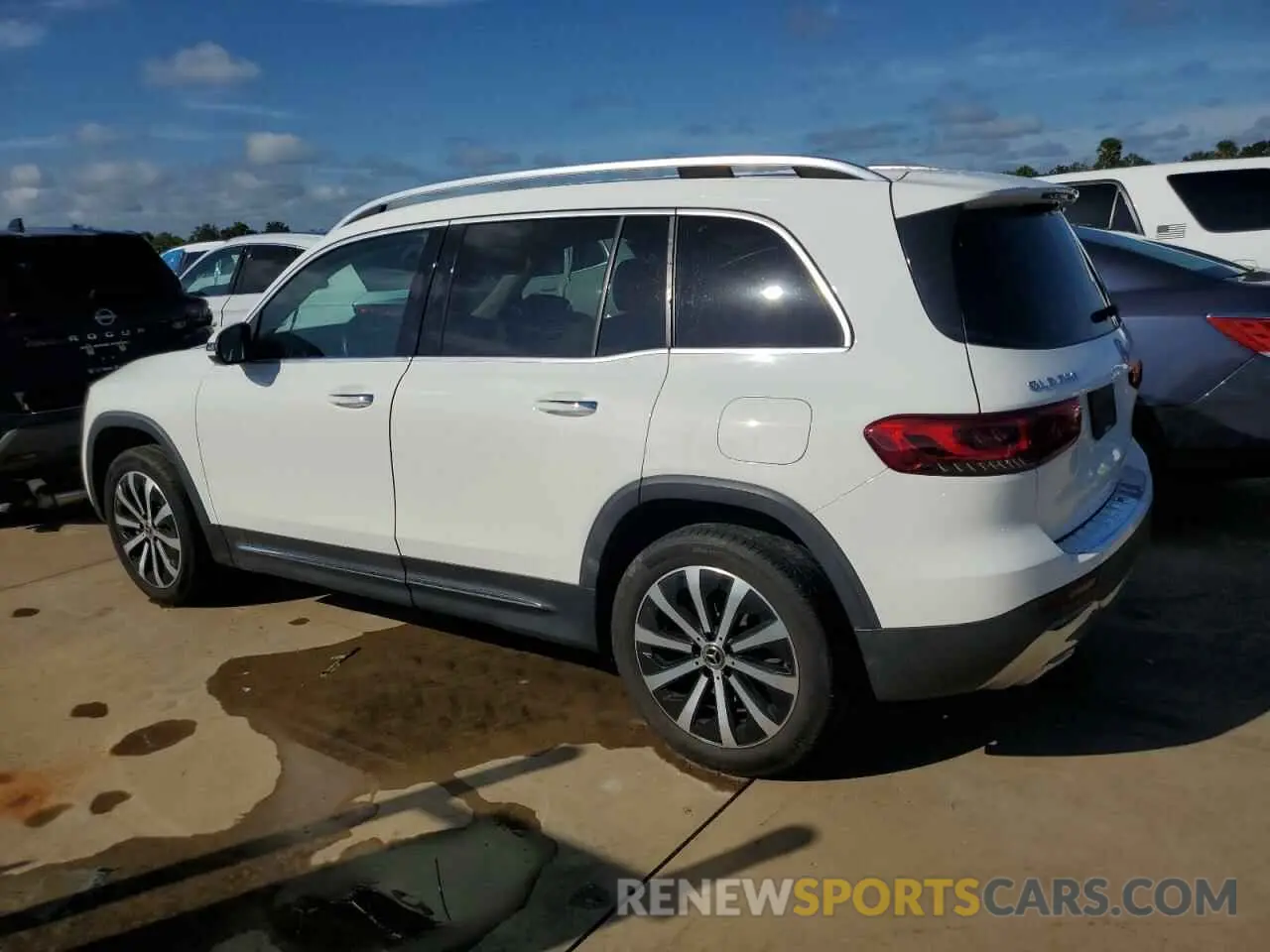 2 Photograph of a damaged car W1N4M4GB2LW041390 MERCEDES-BENZ GLB-CLASS 2020