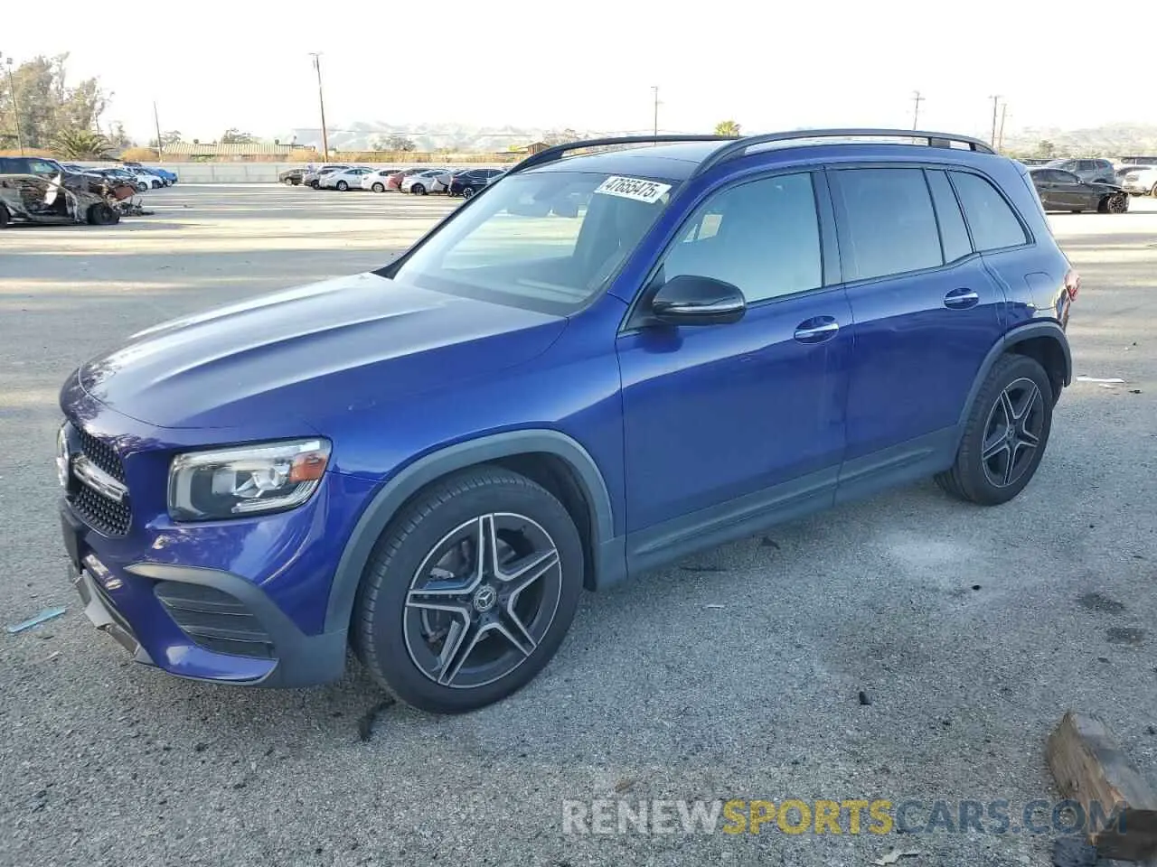 1 Photograph of a damaged car W1N4M4GB3LW053774 MERCEDES-BENZ GLB-CLASS 2020