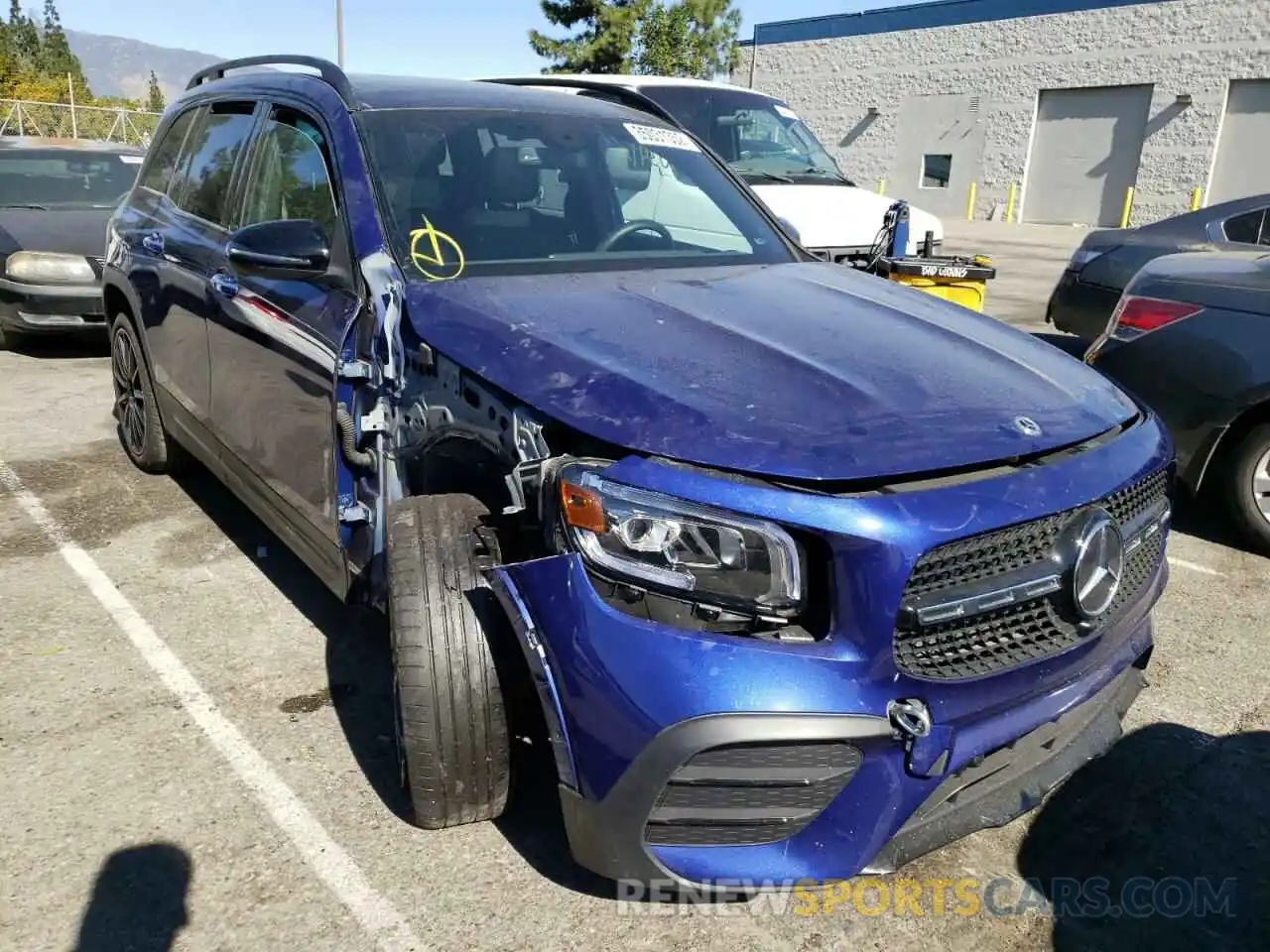 1 Photograph of a damaged car W1N4M4GB6LW016444 MERCEDES-BENZ GLB-CLASS 2020