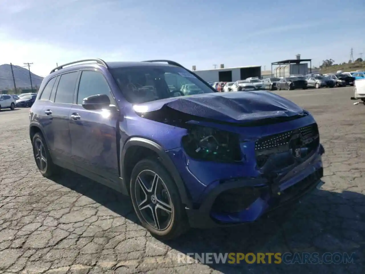 1 Photograph of a damaged car W1N4M4GB6LW073999 MERCEDES-BENZ GLB-CLASS 2020