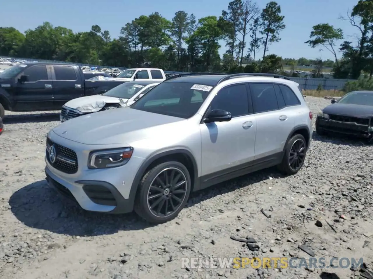 1 Photograph of a damaged car W1N4M4GB8LW056752 MERCEDES-BENZ GLB-CLASS 2020